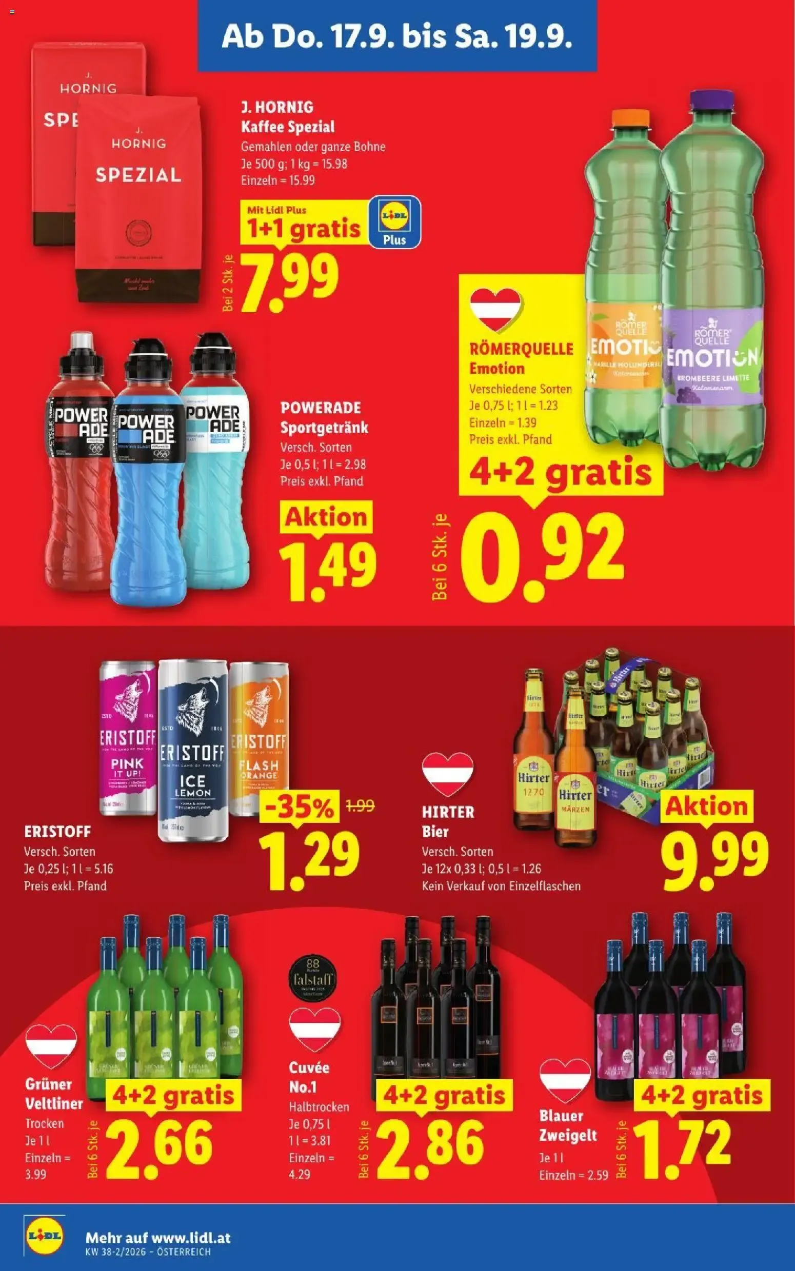 Lidl - Flugblatt ab 17.09.2026 - Angebote ab donnerstag von 17. September bis 19. September 2026 - Flugblätt seite 12