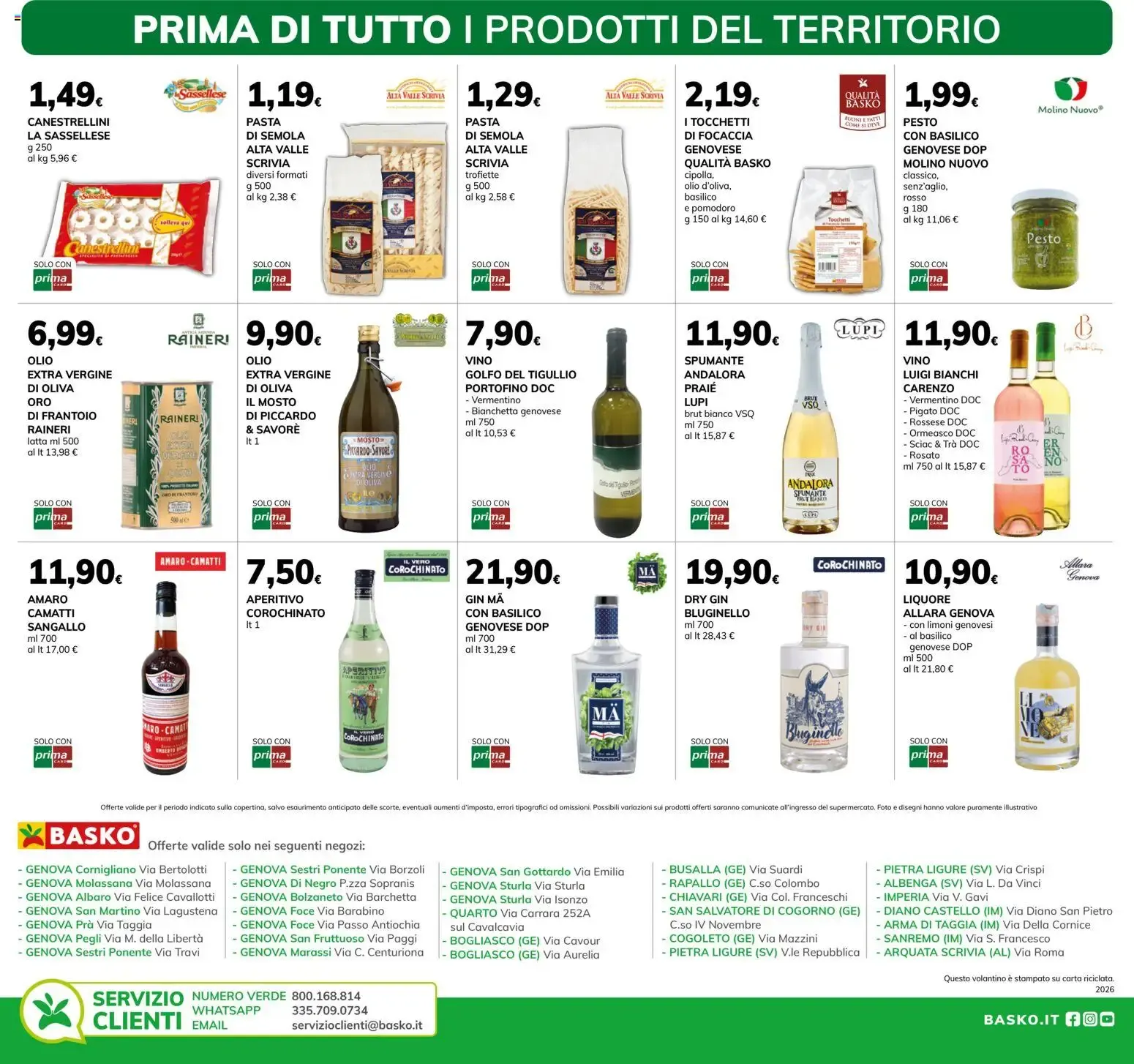 PRIMA DI TUTTO I PRODOTTI DEL TERRITORIO da 14 luglio a 27 luglio di 2026 - Pagina del volantino 4