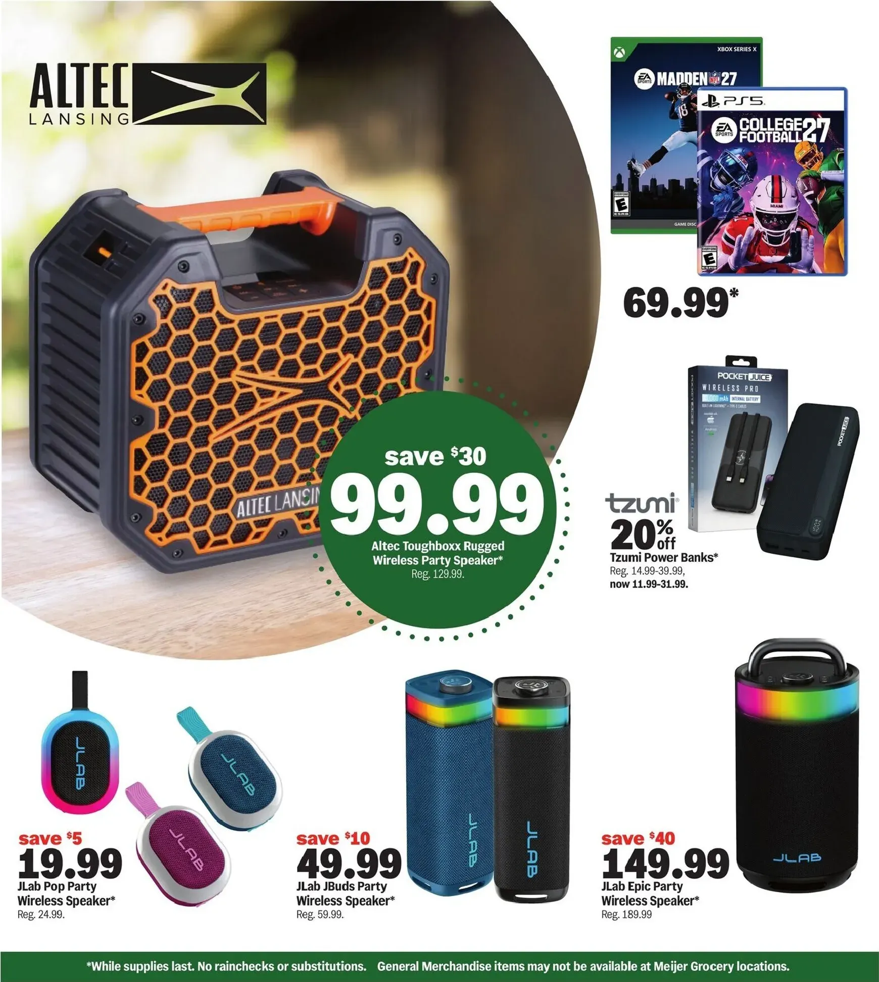 Weekly promotion Future Meijer - tailgating daels for every fan flyer valid from Wednesday 09/09/2026 to Tuesday 09/15/2026 spanning from September 9 to September 22 2026 - Page 6 for Catalogue 365
