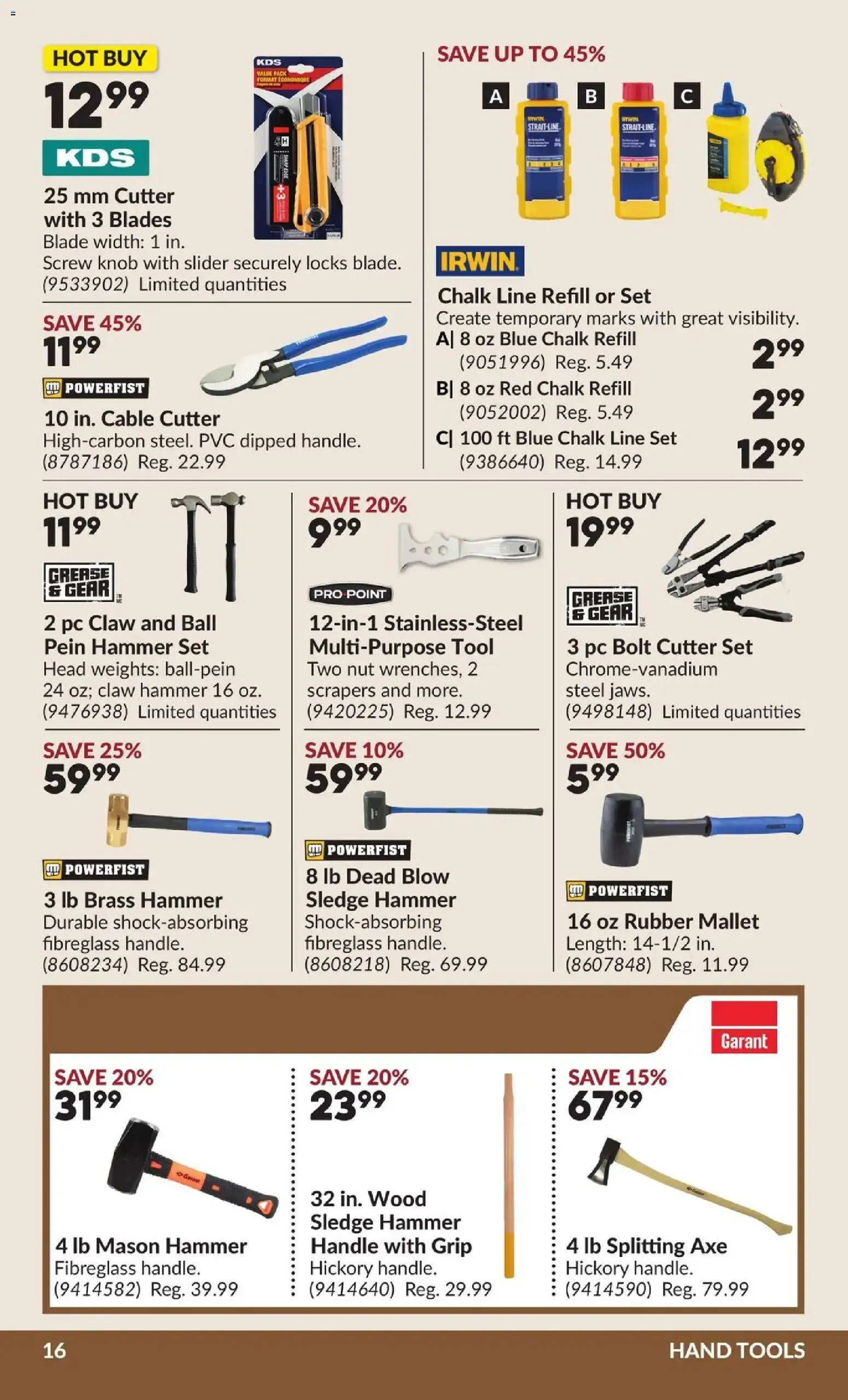 Princess Auto flyer - 2 Week Sale! from Aug 25, 2026 > weekly specials & deals from August 25 to September 6 2026 - flyer page 17