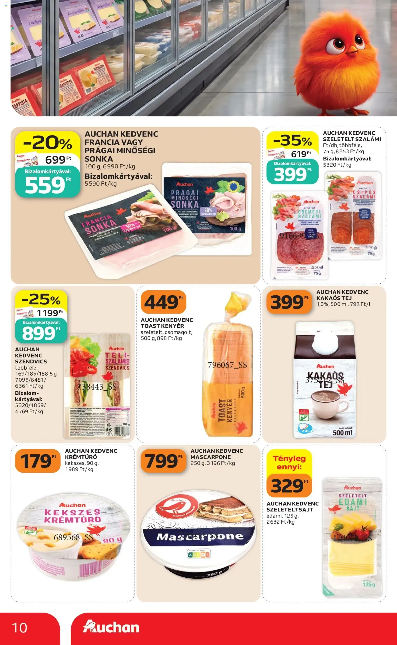 Katalógus Auchan Szupermarket akciós újság - 2026.10.15. -tól/töl > akció, lapozható szórólap 🛍️ október 15.-tól október 21.-ig 2026. - Oldal 10