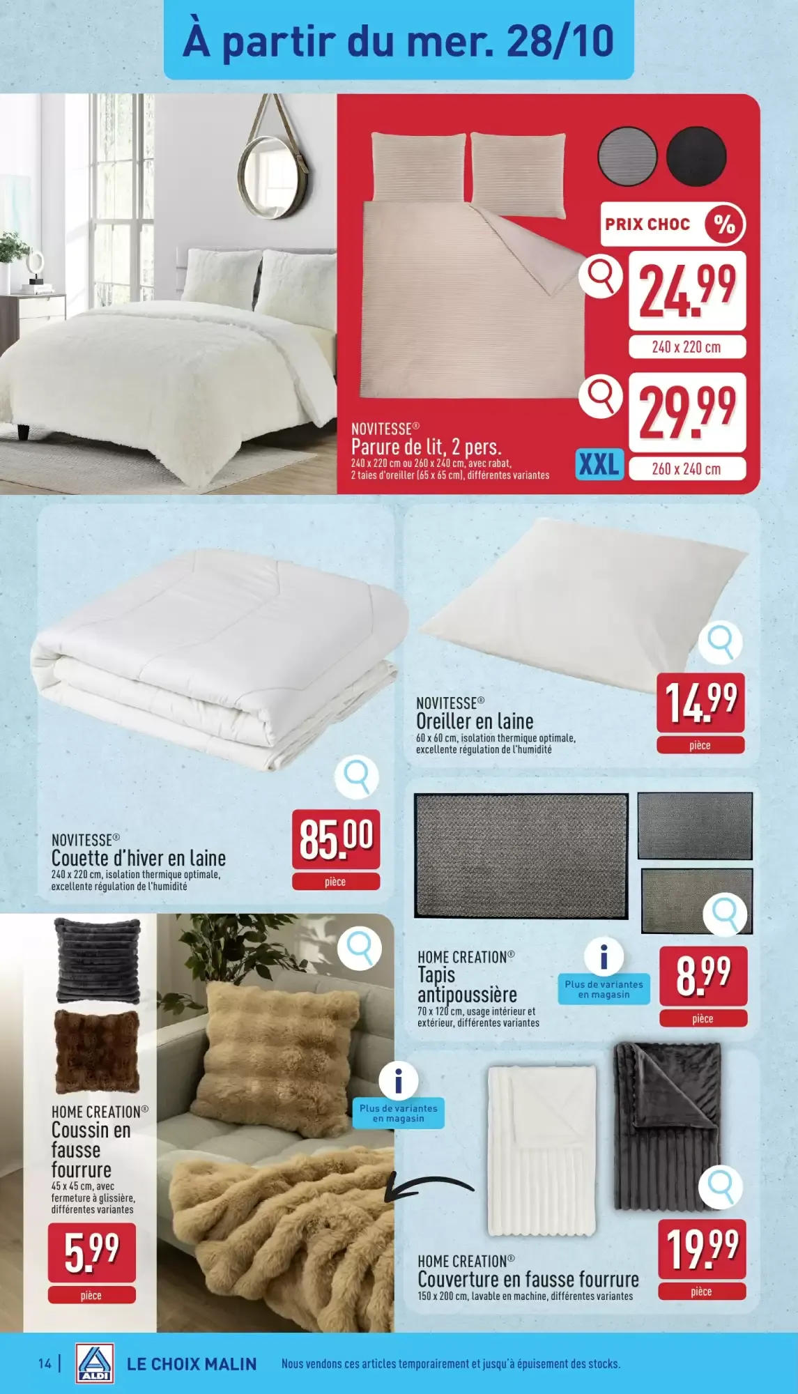 ALDI Dépliant del 26 al 31 de octubre van 26 oktober tot 31 oktober 2026 - folder pagina 14