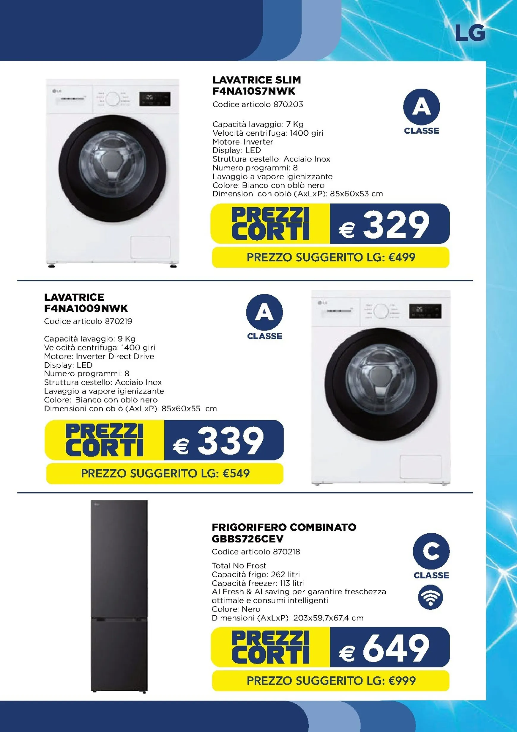 Volantino attuale di Esselunga - Speciale Elettrodomestici valido dal mercoledì 15/07/2026 al mercoledì 30/09/2026 da 15 luglio a 30 settembre di 2026 - Pagina del volantino 7