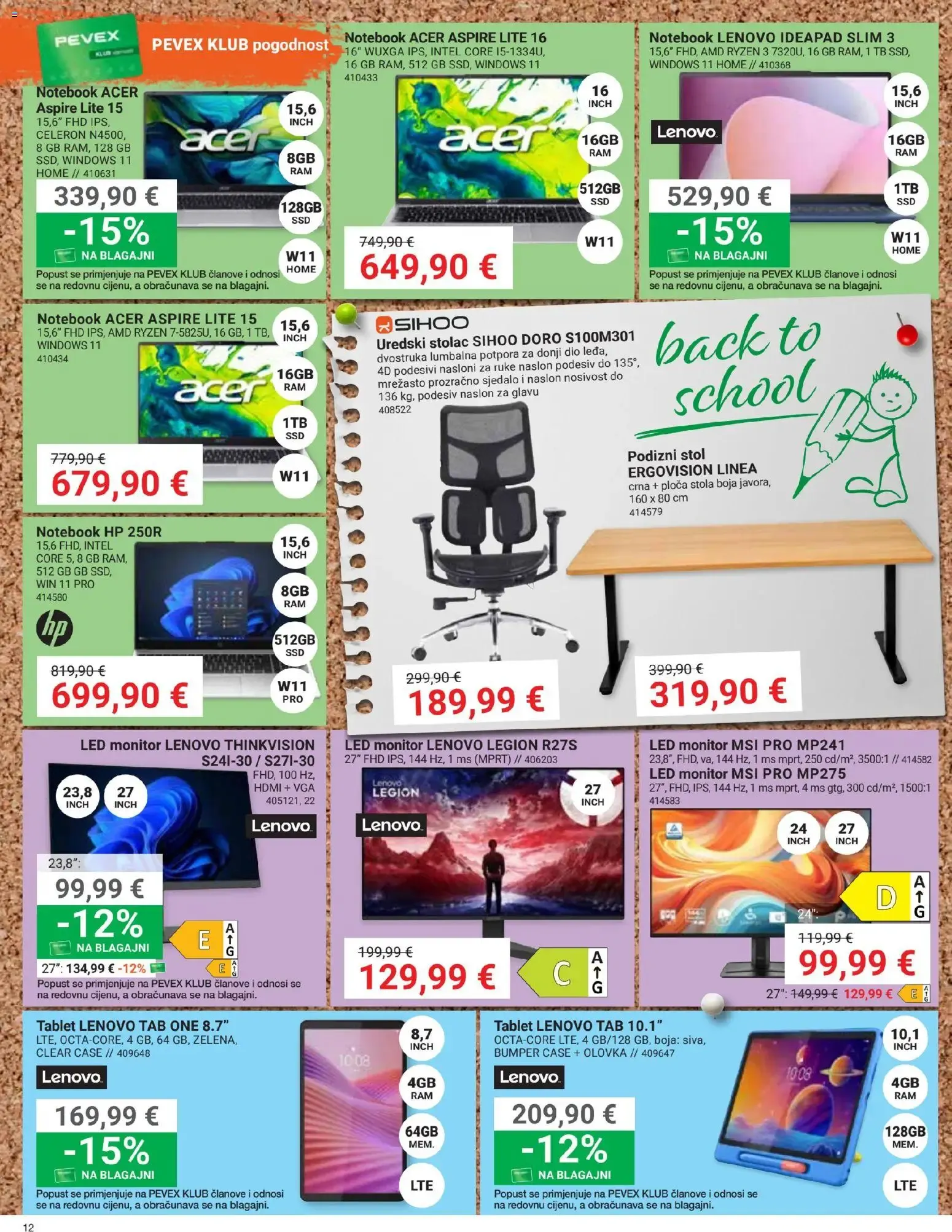 Katalog Pevex Katalog novi od 27.08.2026 na listanje > letak digitalni od 27. kolovoza do 21. rujna 2026. - Pregled Stranica 11