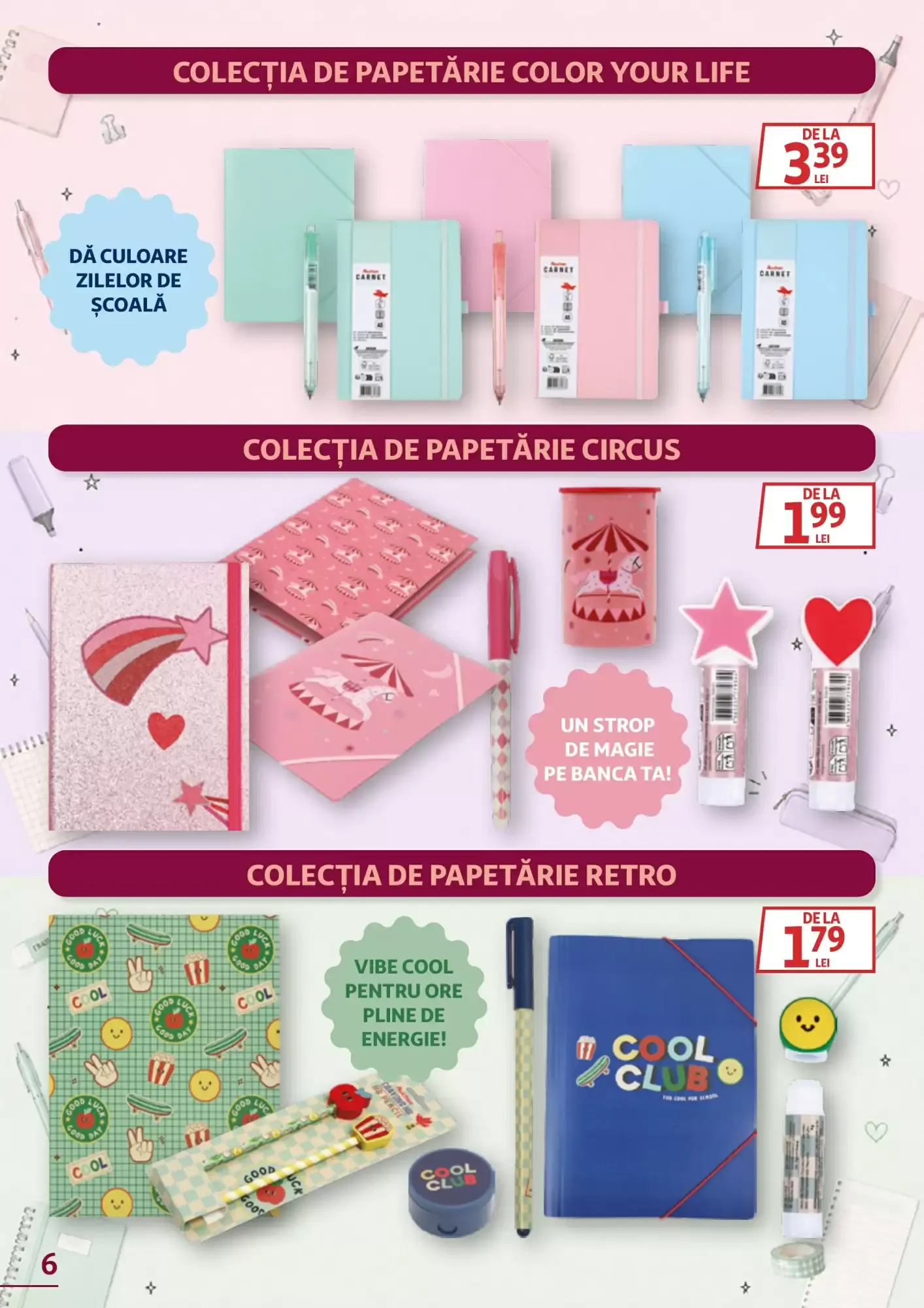 Catalog Înapoi la școală cu prețuri mici! de la 12 august până la 15 septembrie 2026 - Revista Pagina 6