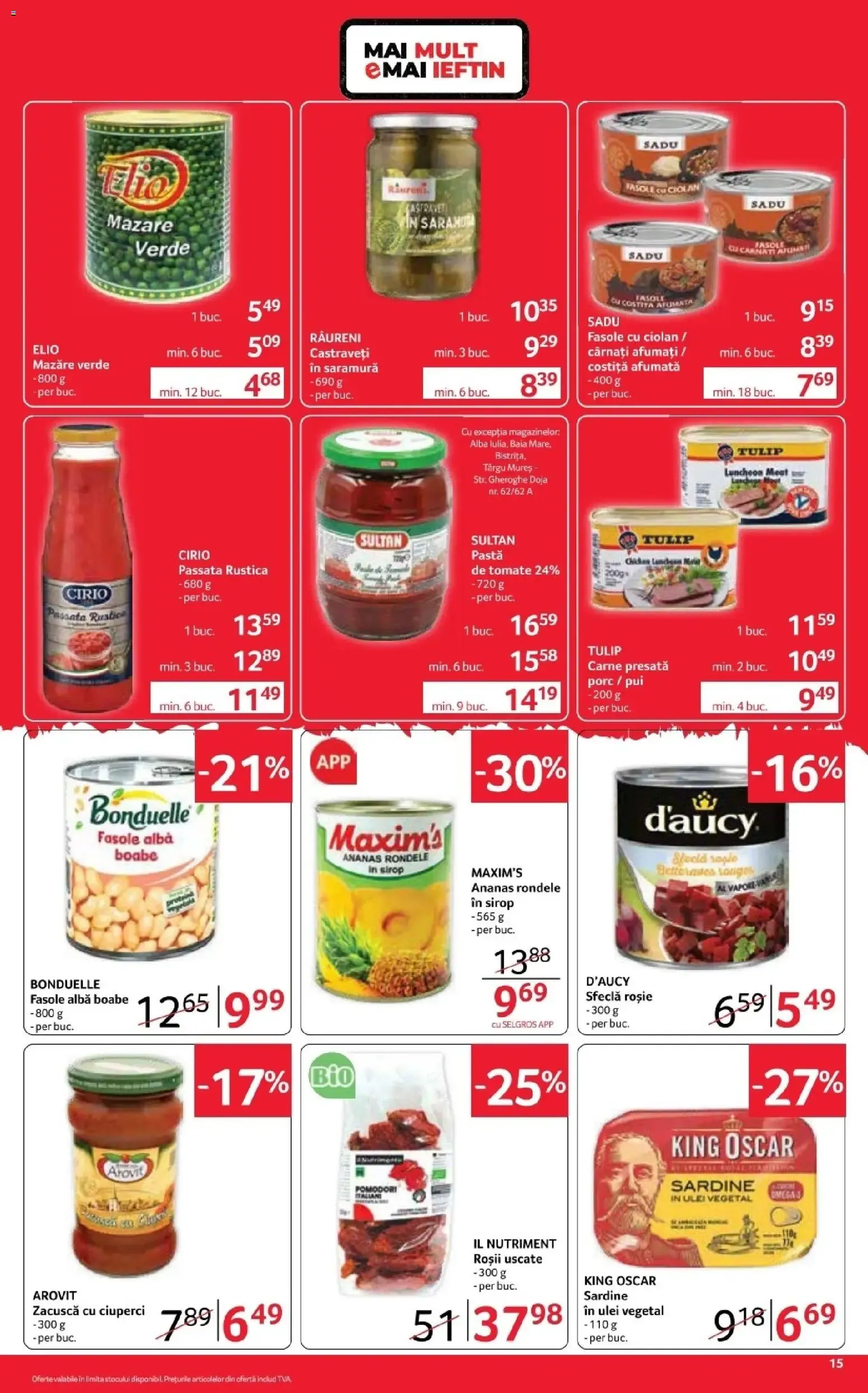 Catalog Selgros Catalog 16.10.2026 - Oferta online de la 16 octombrie până la 29 octombrie 2026 - Revista Pagina 15