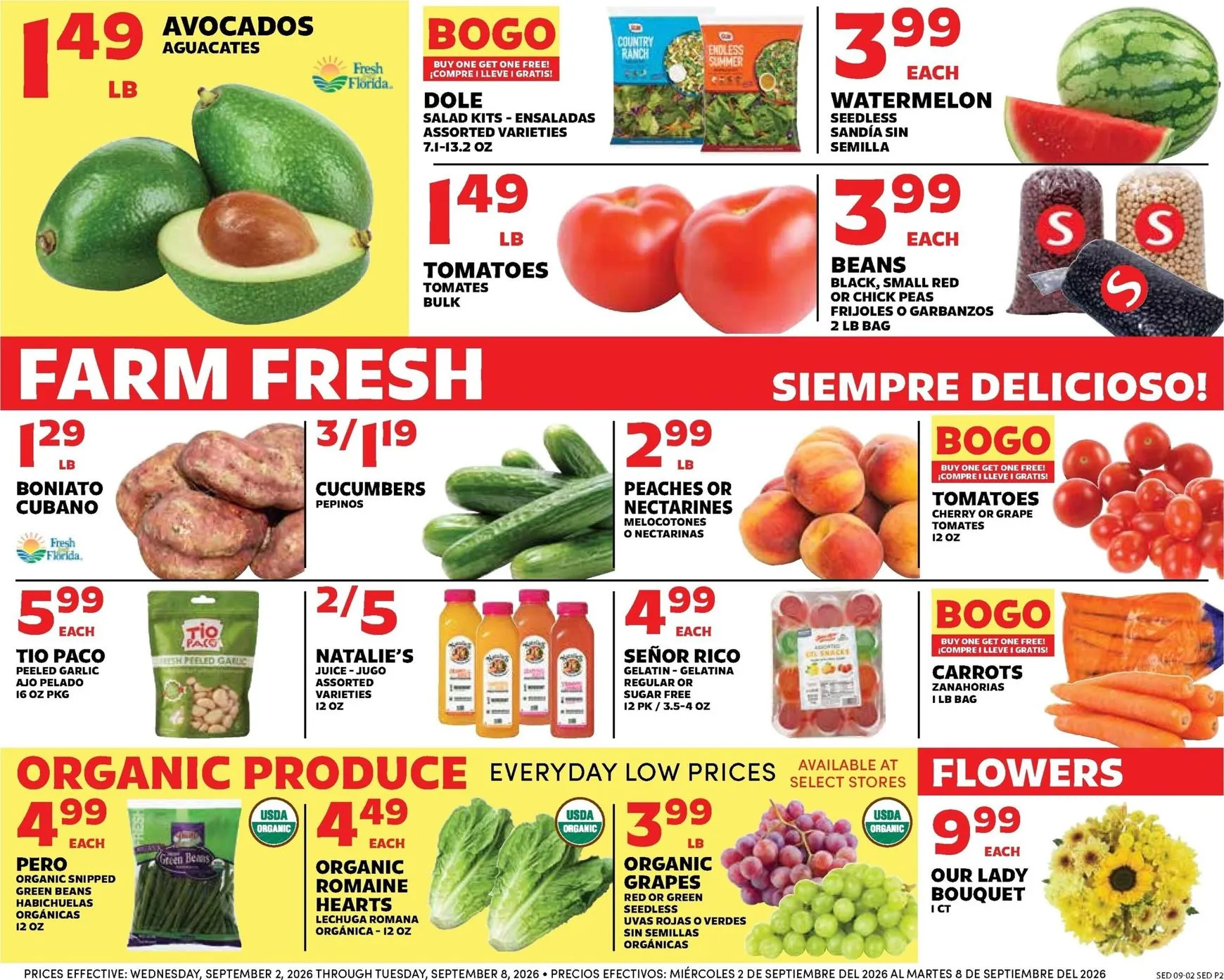 Weekly ad Current Sedano's leaflet valid from Wednesday 09/02/2026 to Tuesday 09/08/2026 from September 2 to September 8 2026 - Page 2