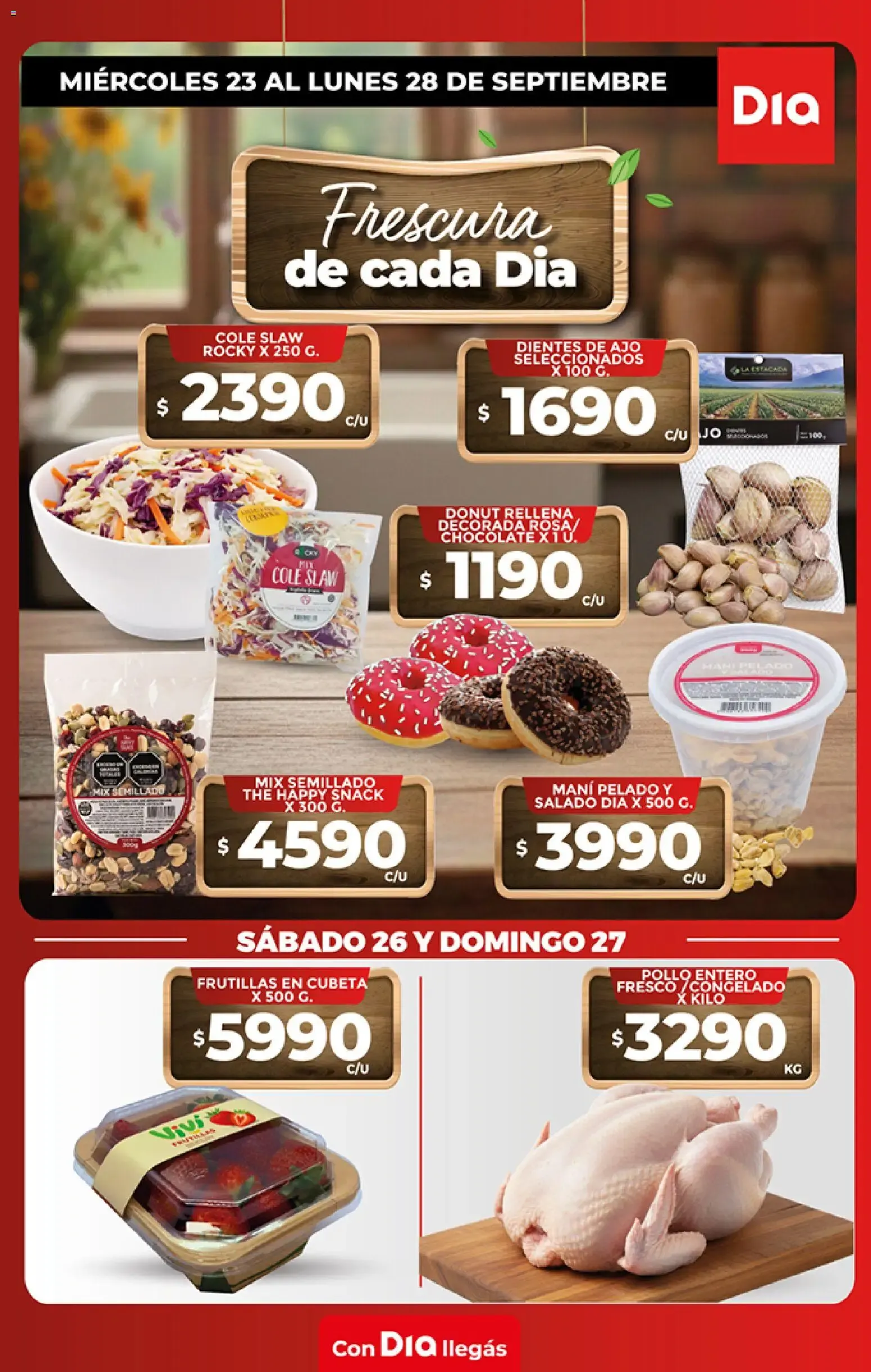 Ofertas de Supermercado DIA - Especial Frescos del 23/09/2026 - 28/09/2026 23 de septiembre al 28 de septiembre 2026 - Página 1 del catálogo