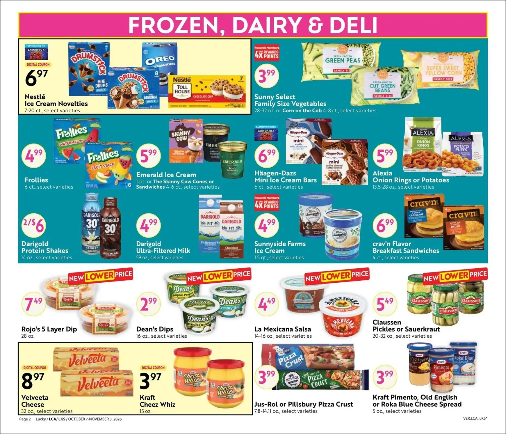 Weekly ad Current Lucky - Steals & Deals leaflet valid from Wednesday 10/07/2026 to Tuesday 11/03/2026 from October 7 to November 3 2026 - Page 2