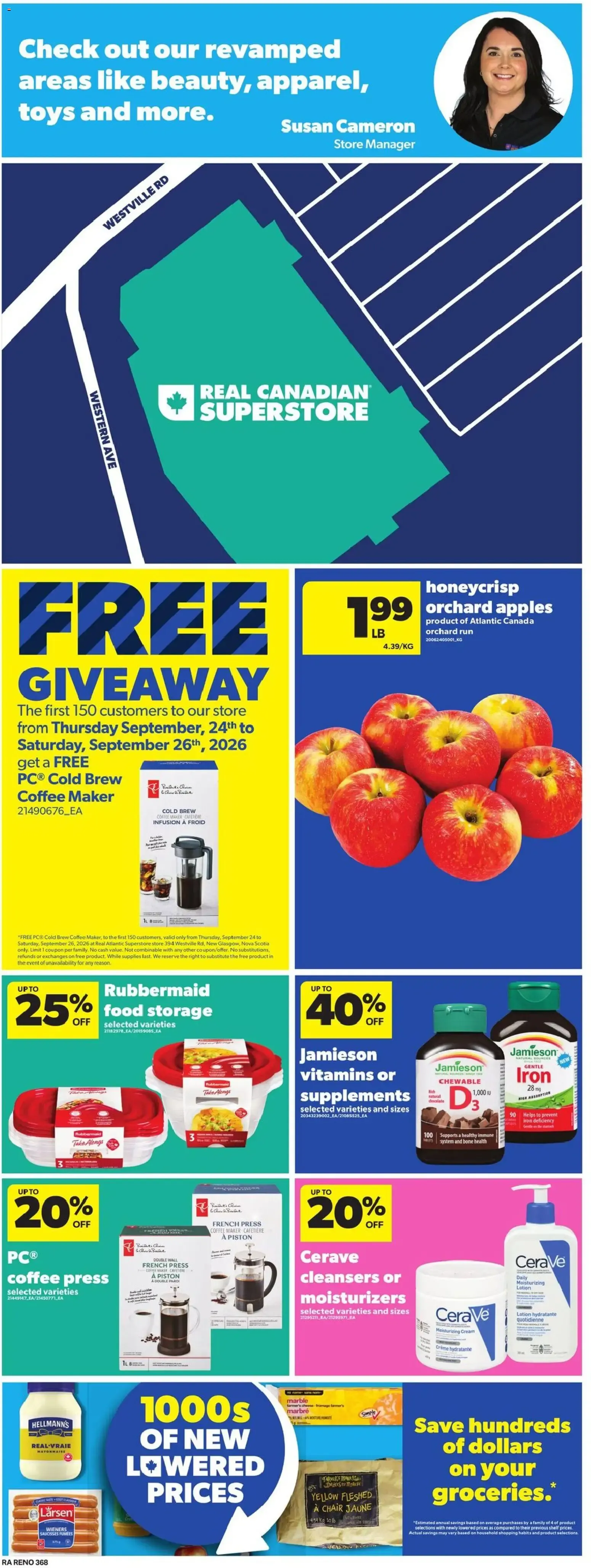 Atlantic Superstore weekly flyer / circulaire from Sep 24, 2026 > weekly specials & deals from September 24 to September 30 2026 - flyer page 3