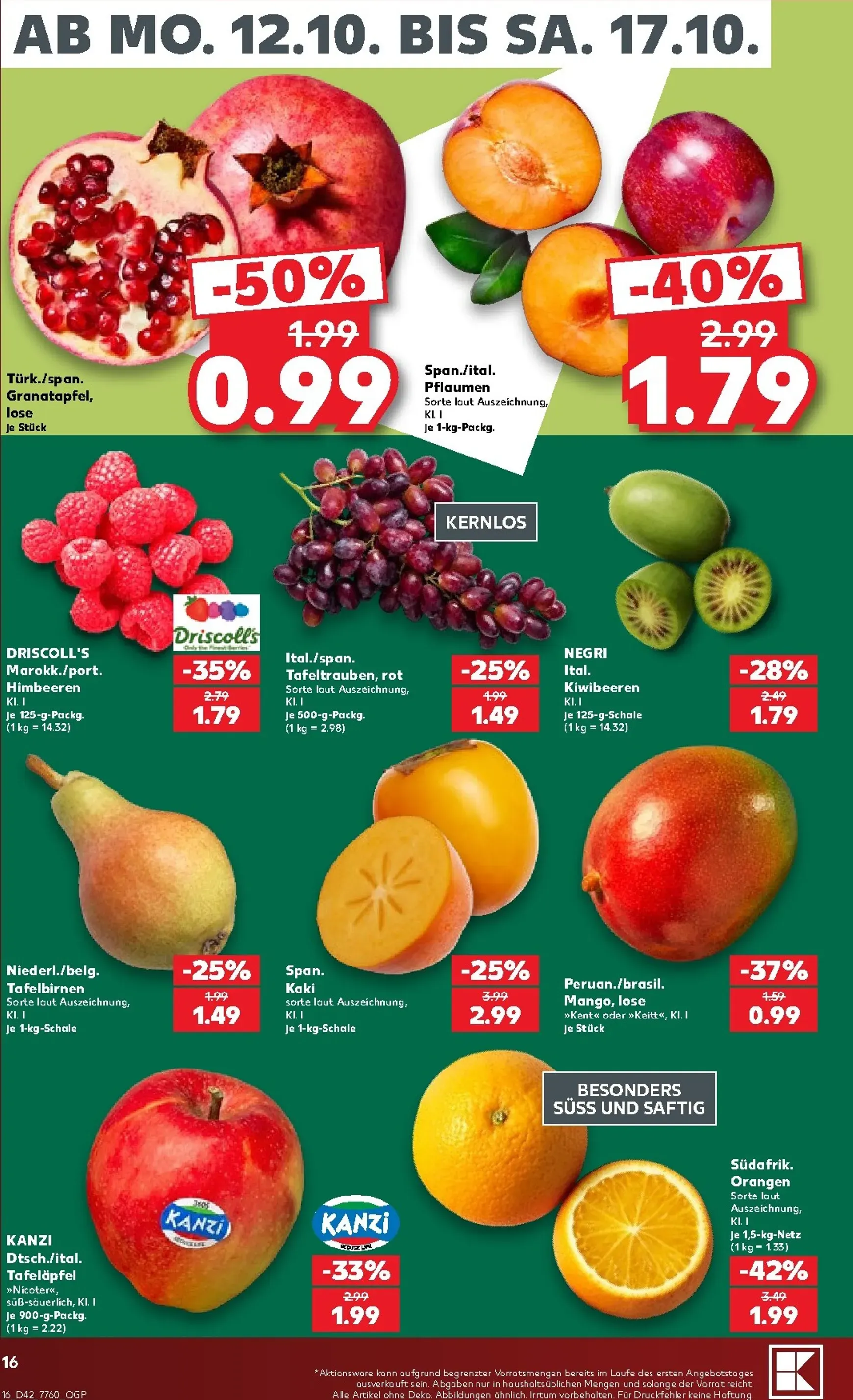 Kaufland Prospekt nächste Woche – von Montag 12.10.2026 bis Samstag 17.10.2026 von 12. Oktober bis 17. Oktober 2026 - Prospekt seite 21
