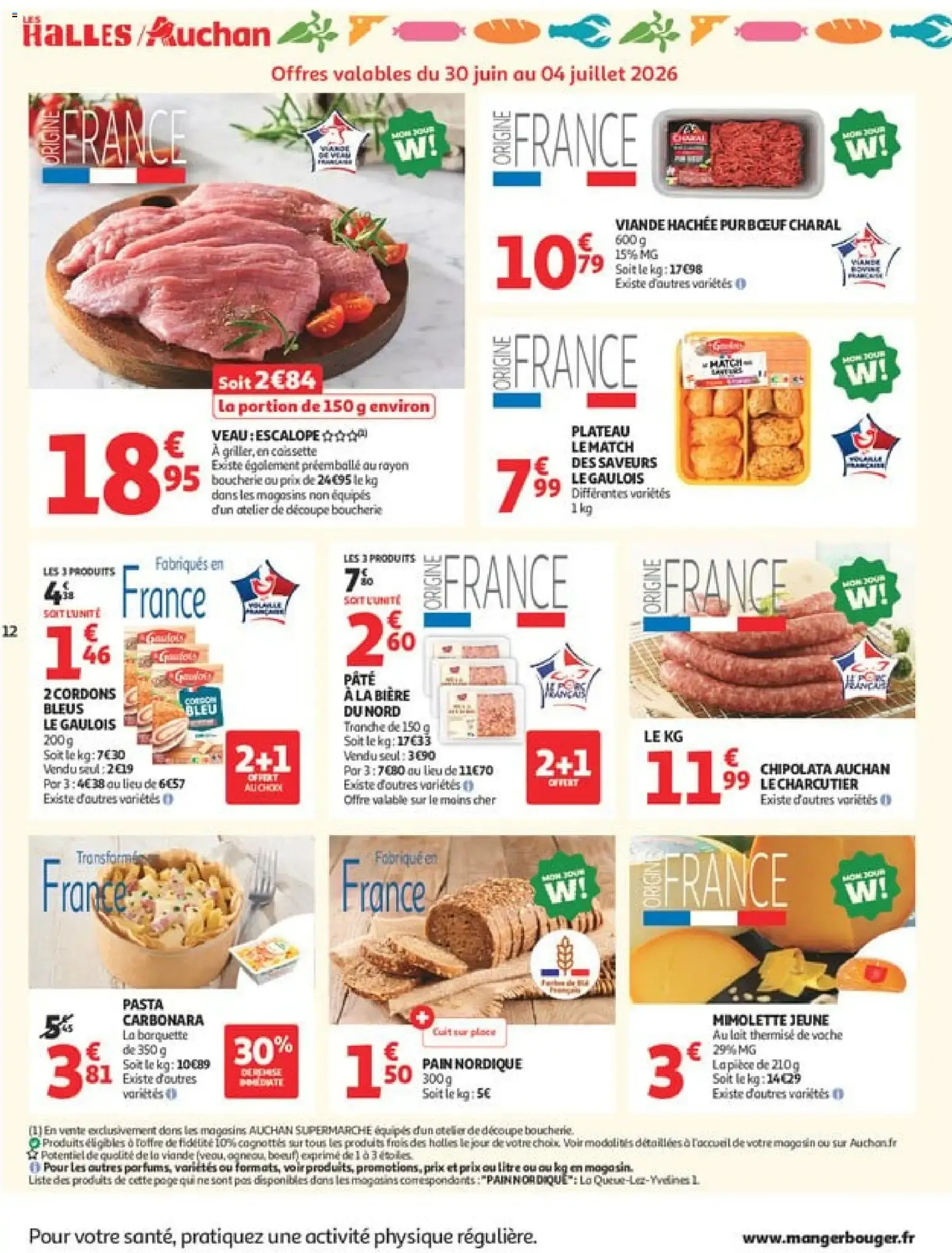 Auchan Supermarché: OBJECTIF BBQ du 30 juin au 11 juillet 2026 - Catalogue page 12