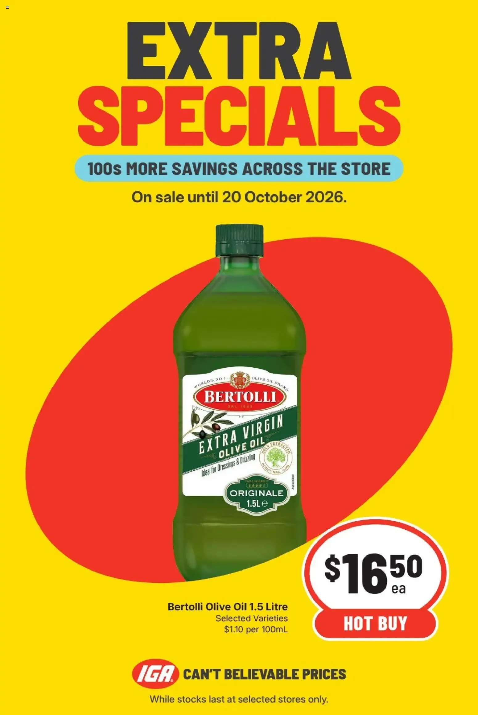 IGA Extra Specials - Catalogue valid from 14 October to 20 October 2026 - page 2
