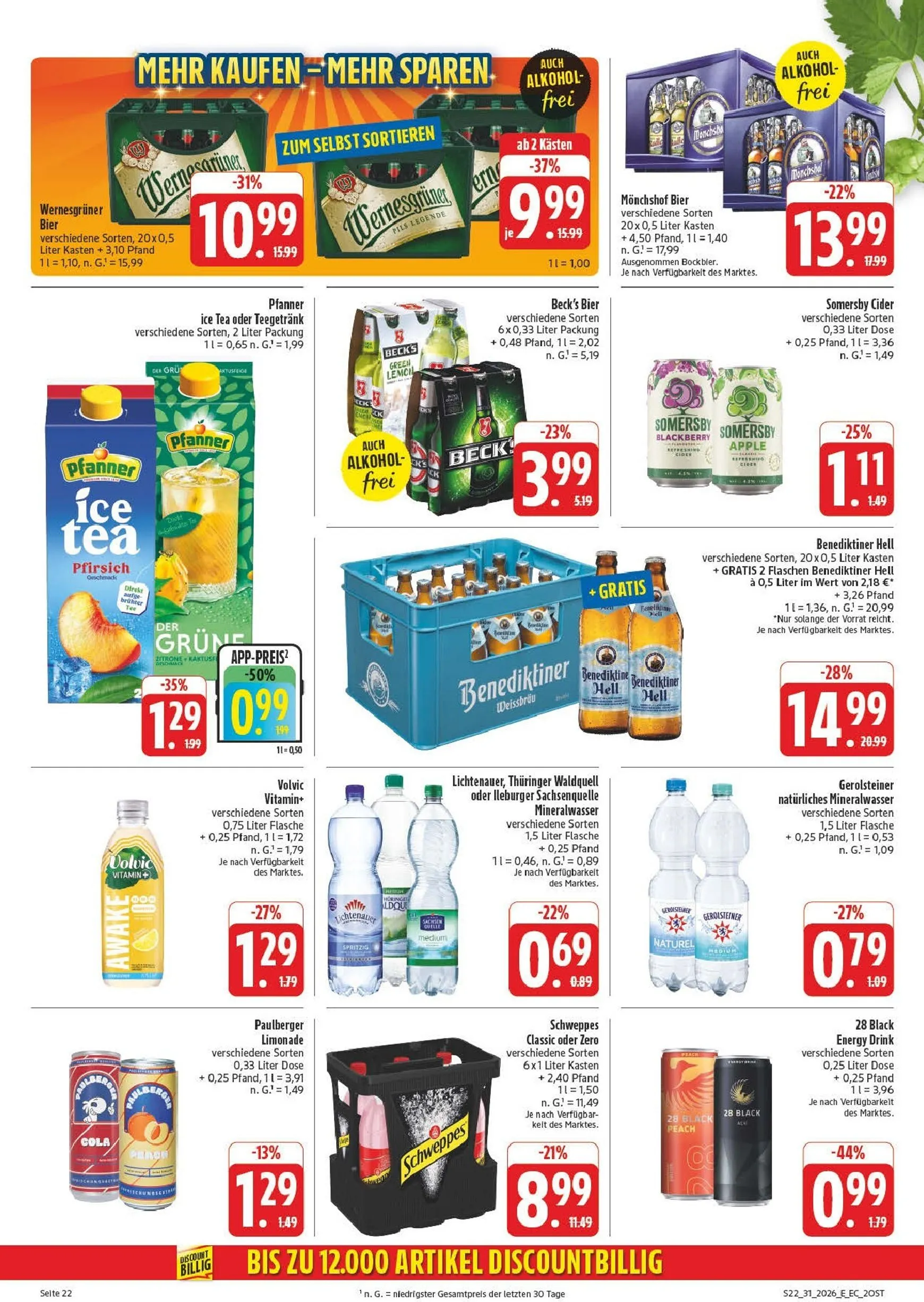 Edeka - Potrzebski Prospekt – von Montag 27.07.2026 bis Samstag 01.08.2026 von 27. Juli bis 1. August 2026 - Prospekt seite 30