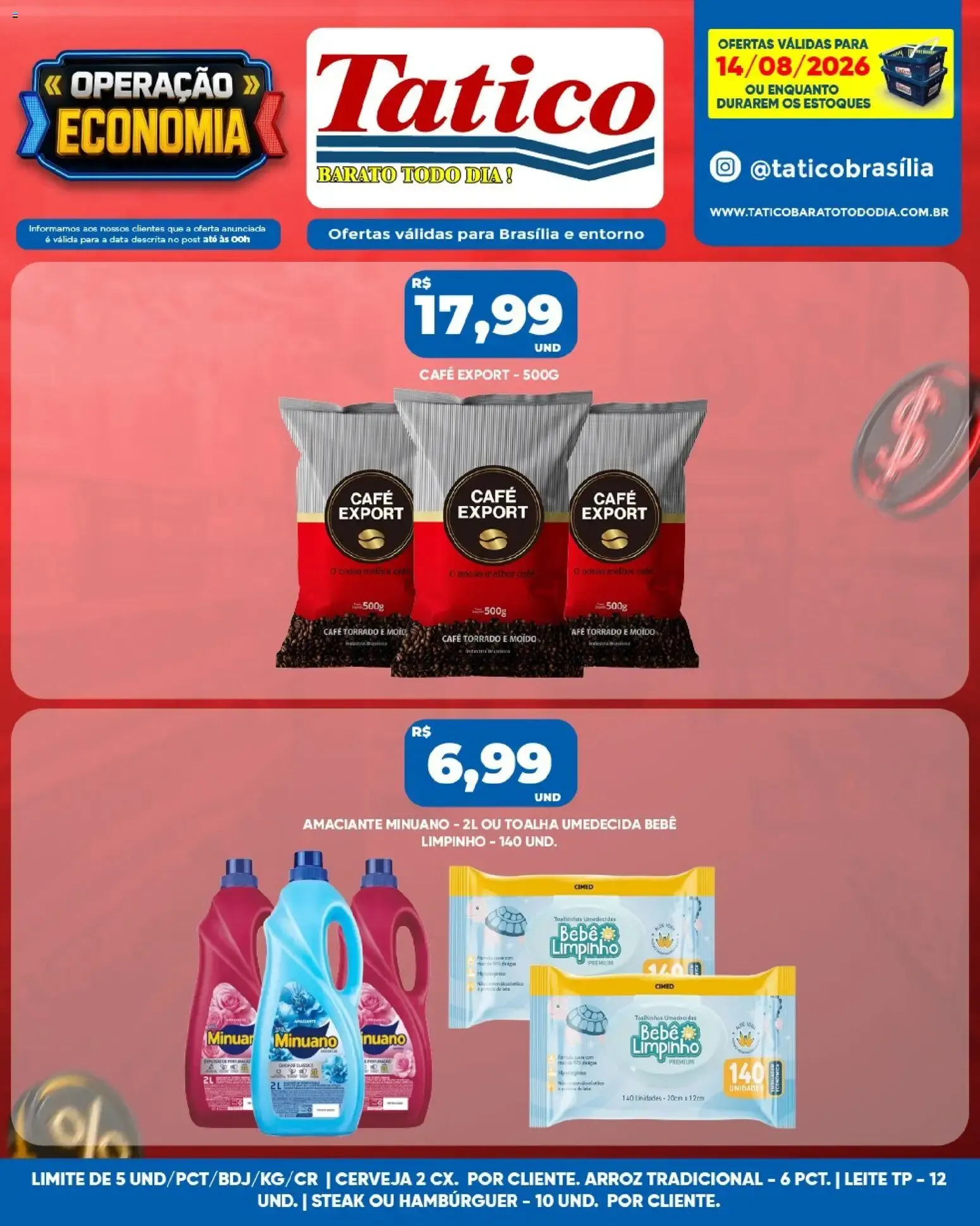 Encarte de Tatico ofertas do Dia de 14/08/2026 | Promoções Online 14 de agosto até 14 de agosto 2026 - Pagina 9