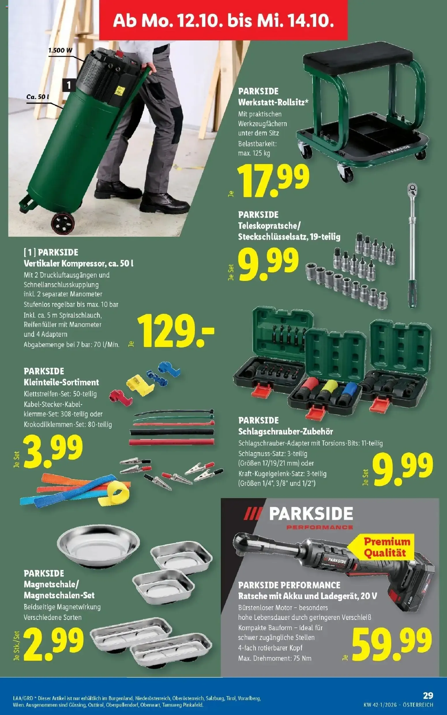 Lidl Aktion von 4. Oktober bis 14. Oktober 2026 - Flugblätt seite 38