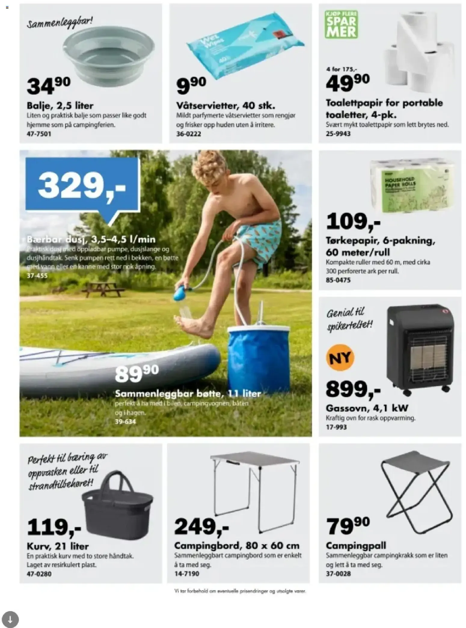 Biltema Bobil & Camping (24/03/2026 - 31/08/2026) - Kundeavis og tilbud fra 24. mars til 31. august 2026 - kundeavisside 5