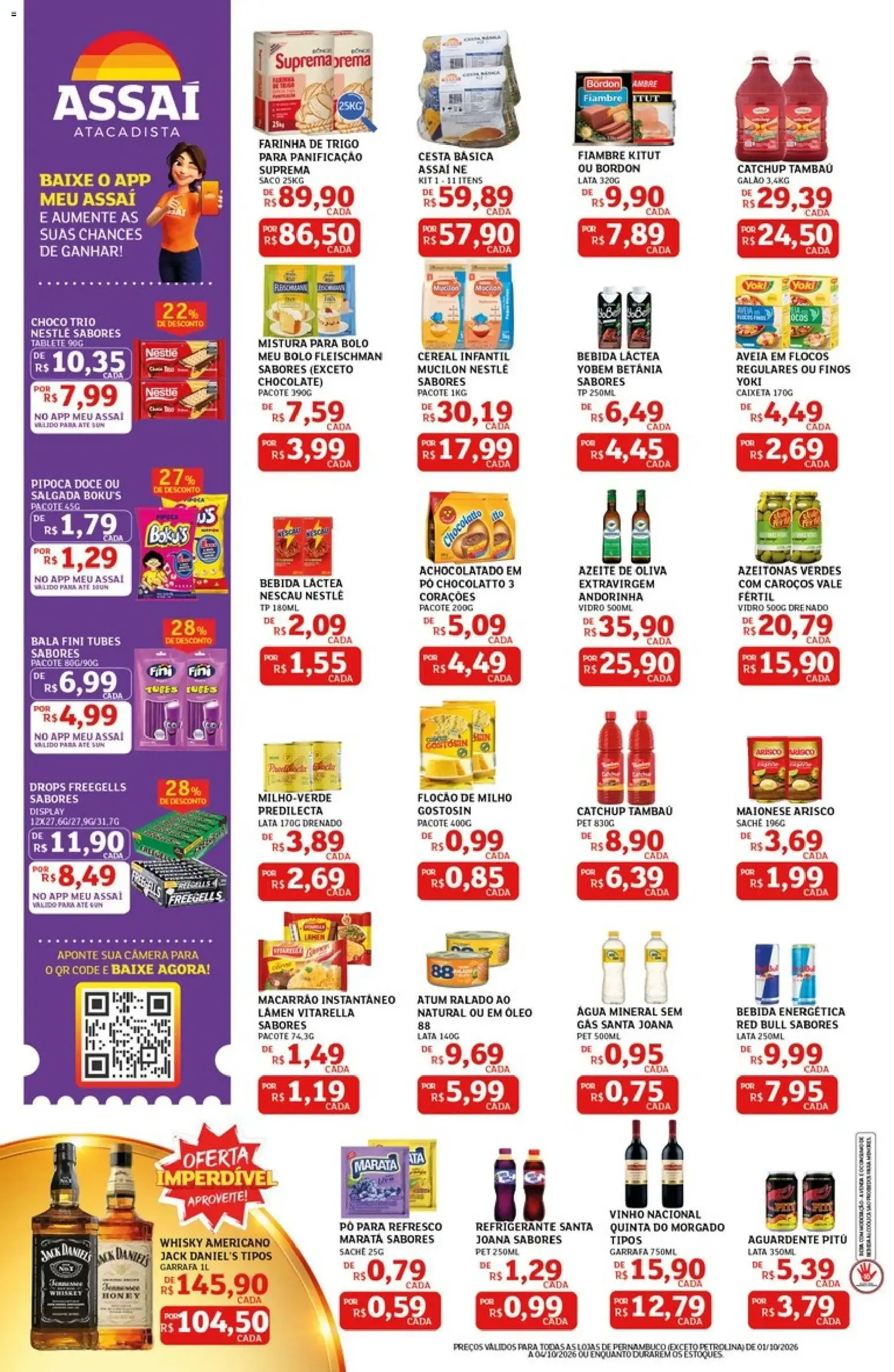 Encarte de Assaí Atacadista Aniversário 52 Anos: Compras Grátis y 15 Millones en Premios 1 de outubro até 4 de outubro 2026 - Pagina 2