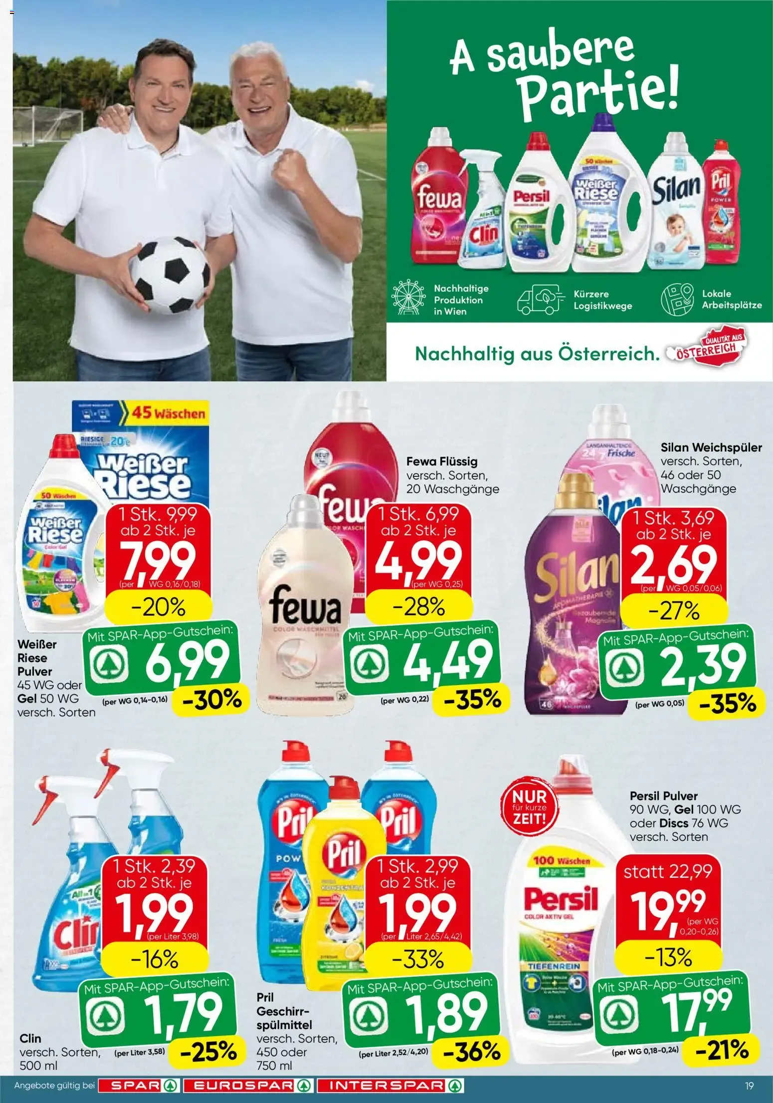 SPAR - Ofertas Semanales von 18. Juni bis 30. Juni 2026 - Flugblätt seite 19