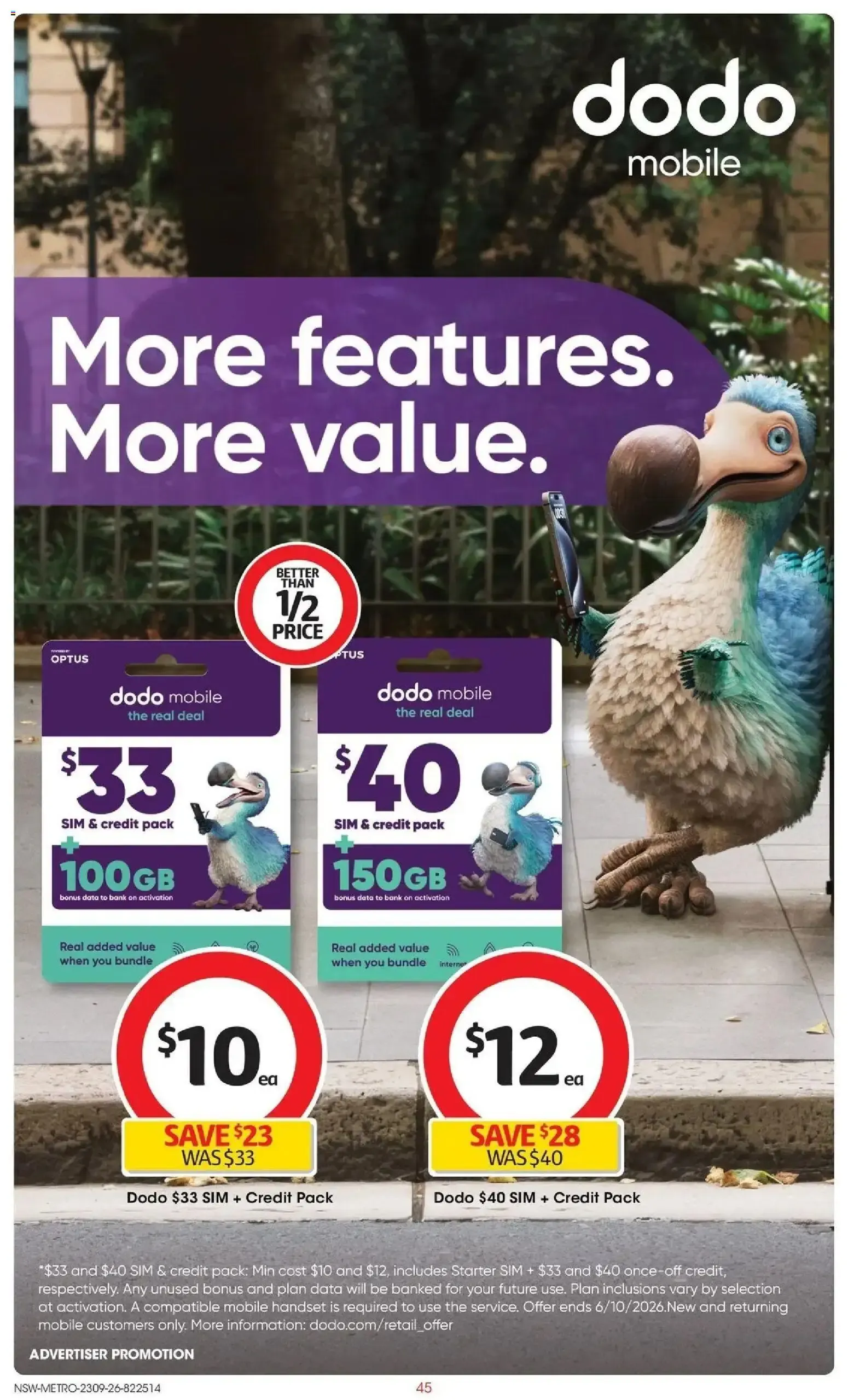 Coles | Footy Fever - Catalogue valid from 23 September to 29 September 2026 - page 45