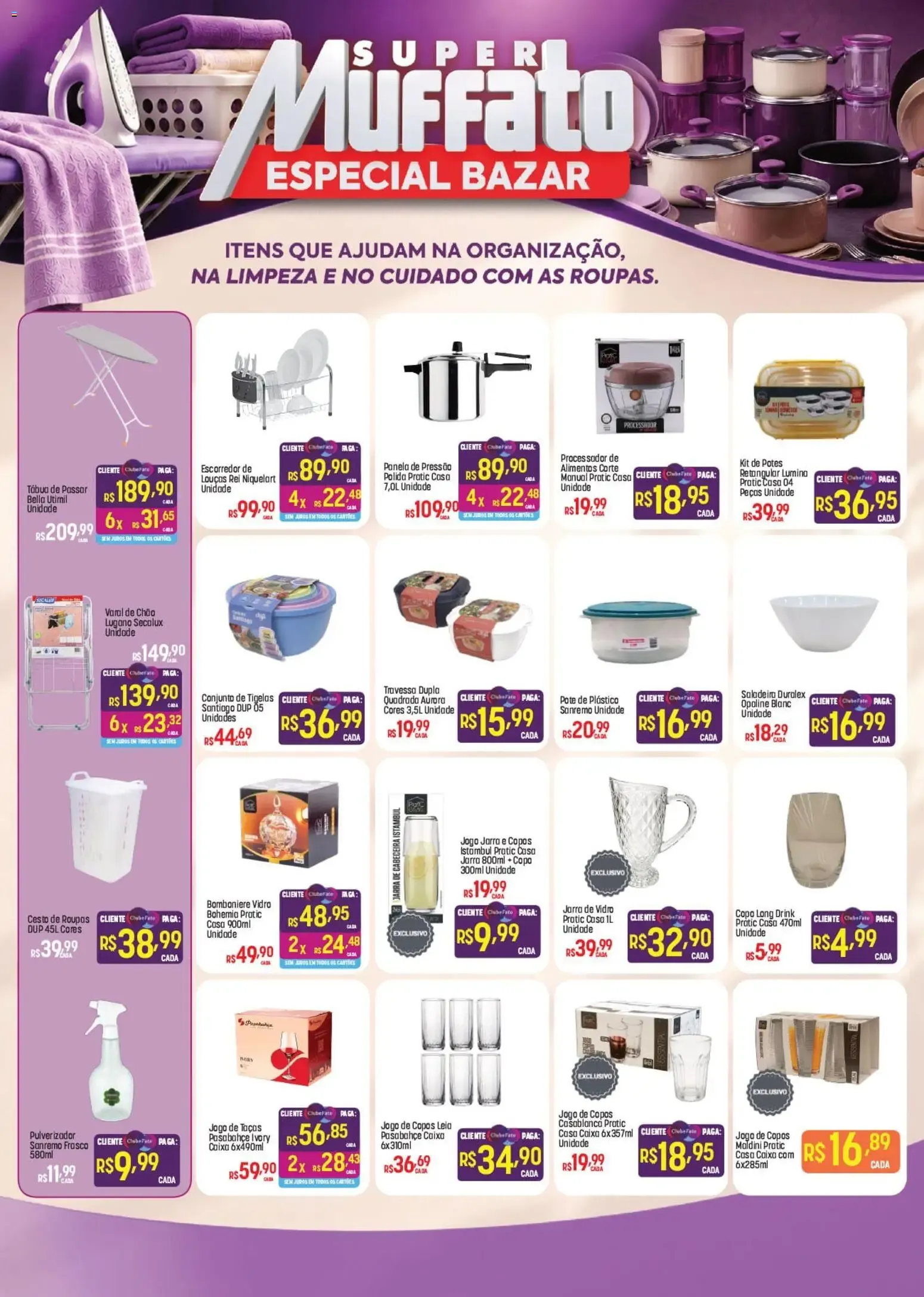 Encarte de Super Muffato ofertas Bazar de 16/10/2026 | Promoções Online 16 de outubro até 31 de outubro 2026 - Pagina 3