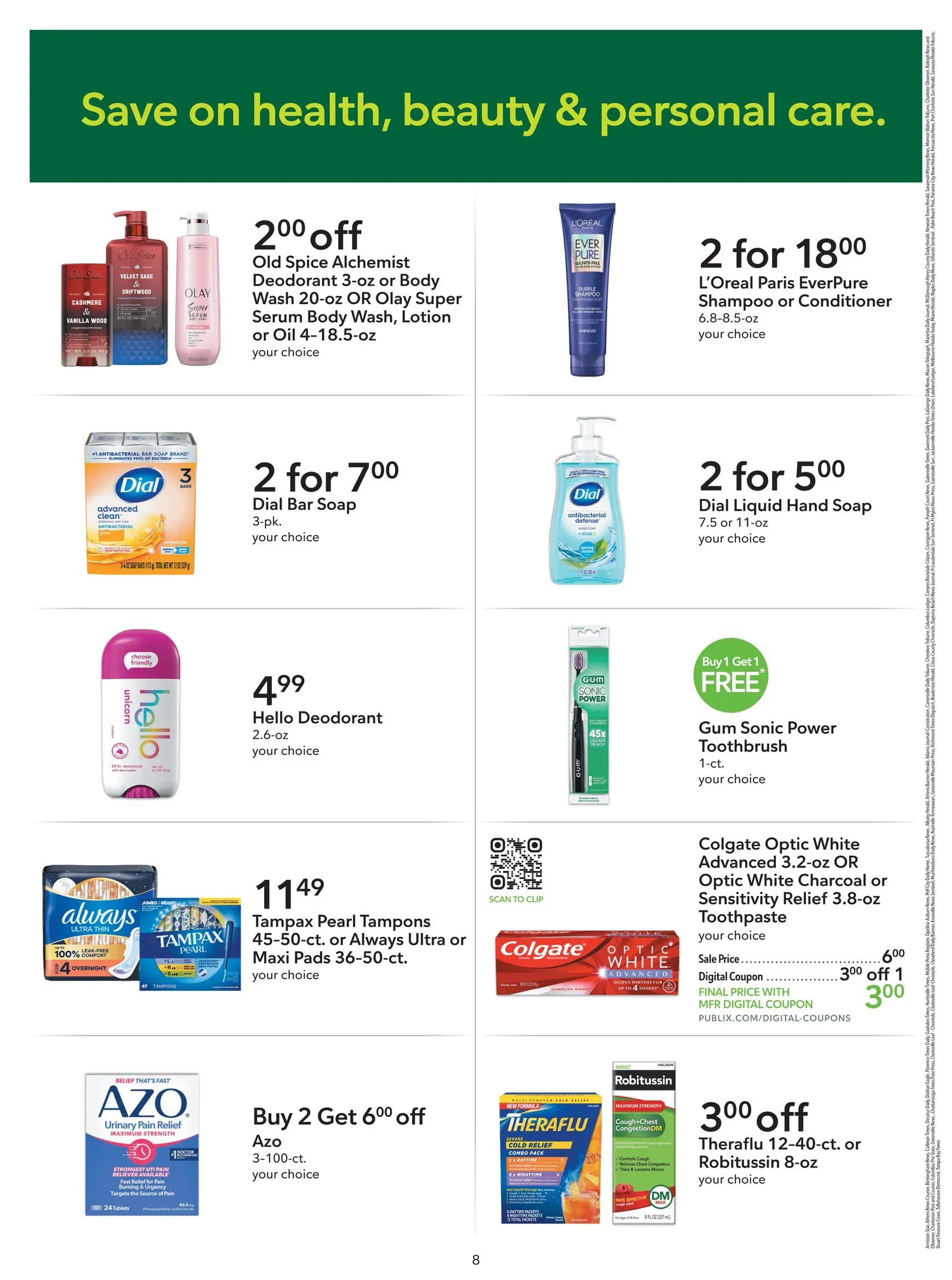 Weekly ad Current Publix - Extra Savings leaflet valid from Thursday 08/13/2026 to Wednesday 08/26/2026 from August 13 to August 26 2026 - Page 8