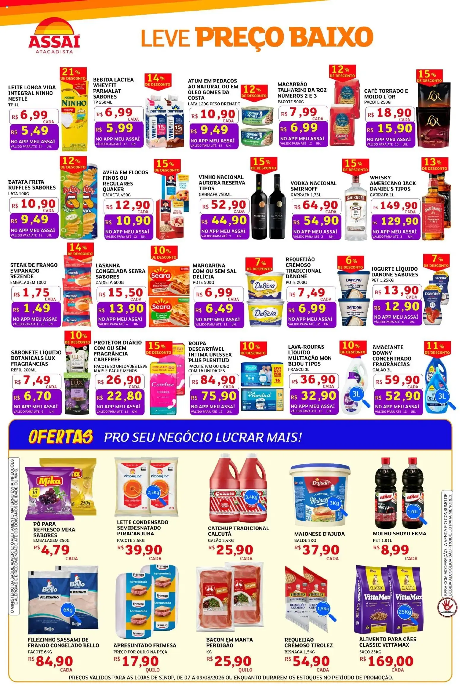 Encarte de Assaí Atacadista ofertas - MT de 07/08/2026 | Promoções Online 7 de agosto até 9 de agosto 2026 - Pagina 2