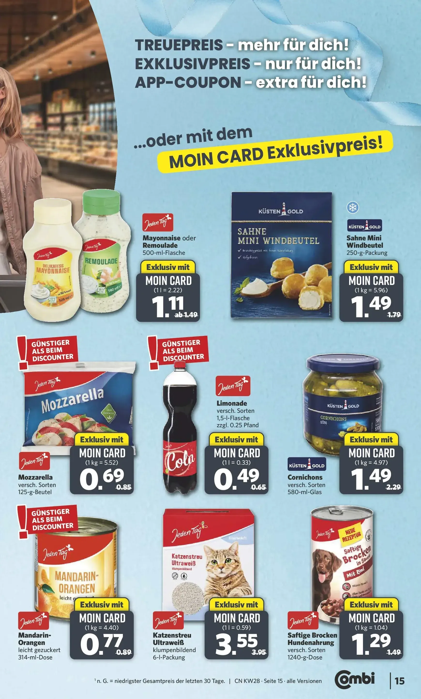 Combi Prospekt – von Montag 06.07.2026 bis Samstag 11.07.2026 von 6. Juli bis 11. Juli 2026 - Prospekt seite 15