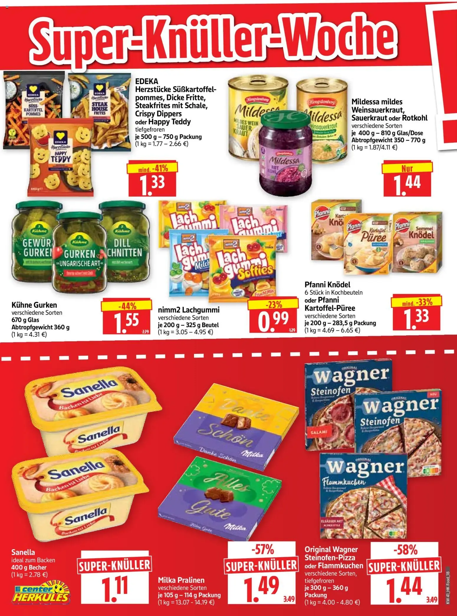 E center Herkules EDEKA App Prospekt von 5. Oktober bis 10. Oktober 2026 - Prospekt seite 18