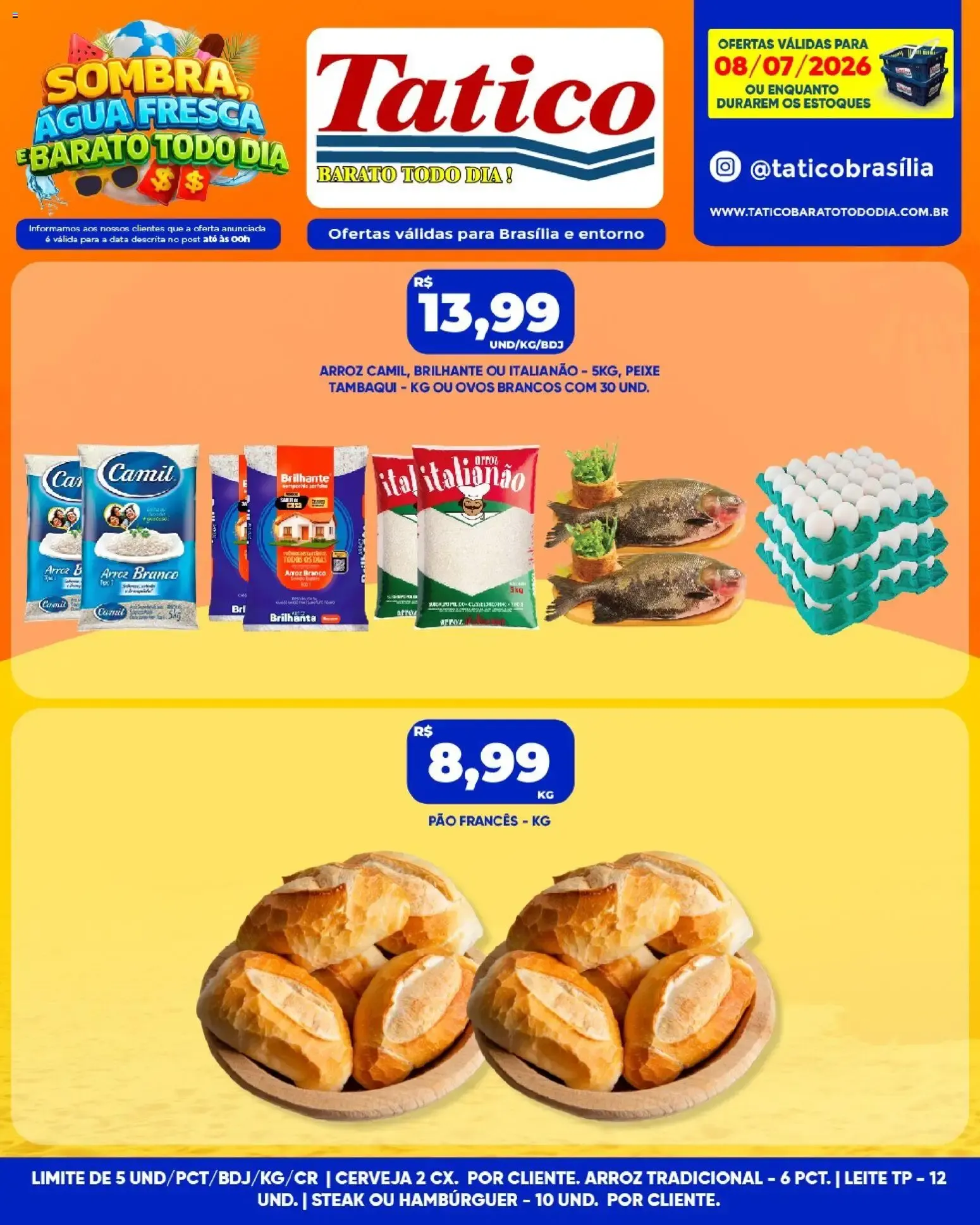 Encarte de Tatico ofertas do Dia de 08/07/2026 | Promoções Online 8 de julho até 8 de julho 2026 - Pagina 9