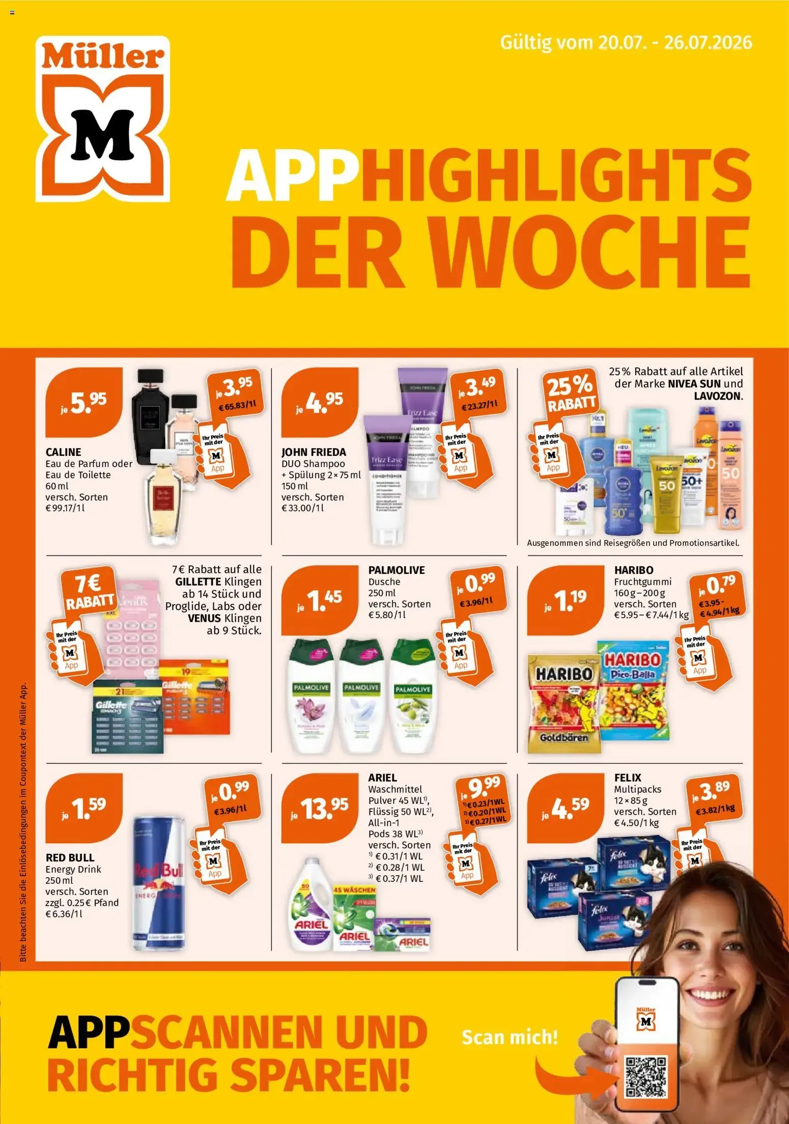 Müller Apphighlights der Woche