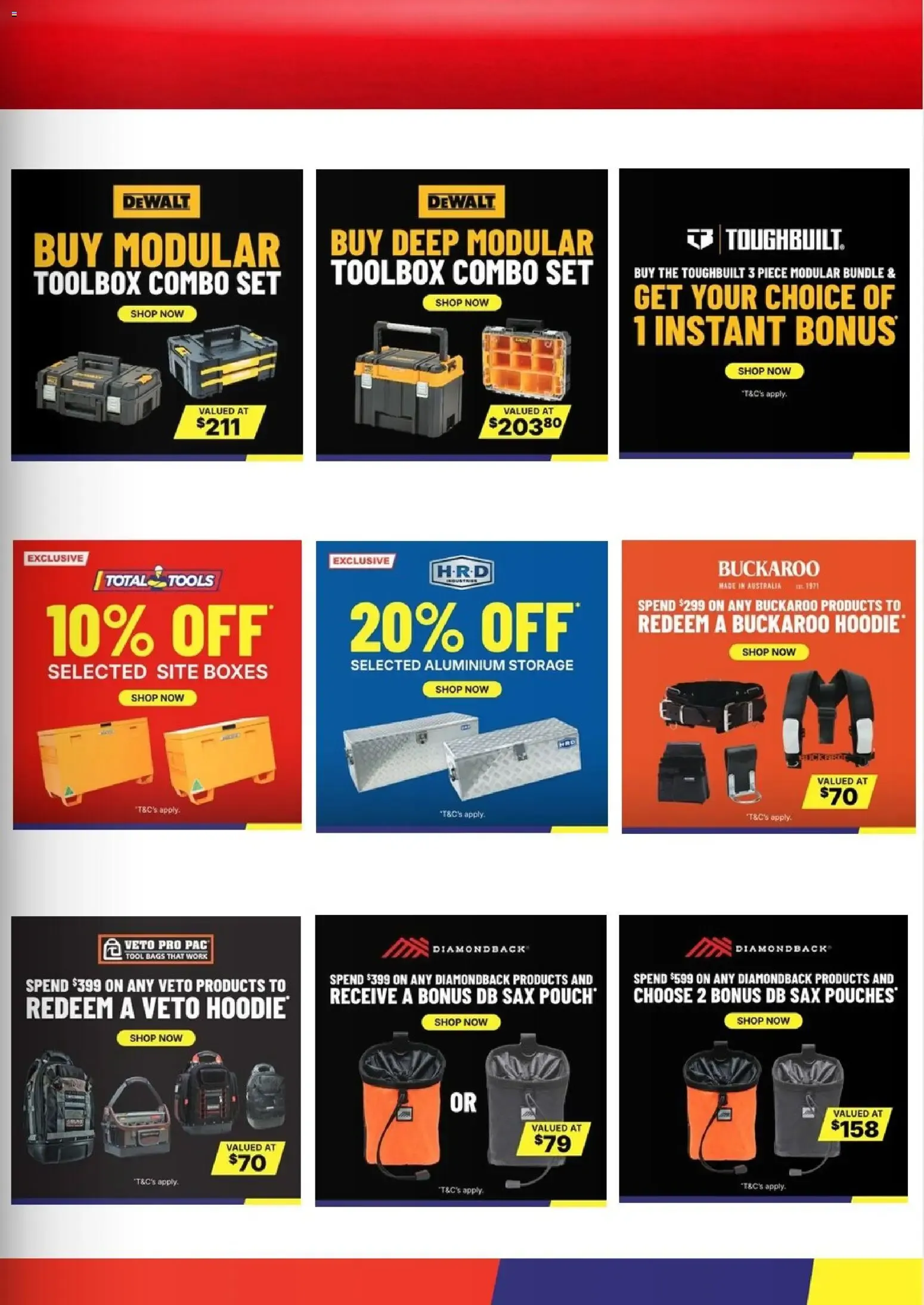Total Tools Jobsite Essentials - Catalogue valid from 4 August to 6 September 2026 - page 19