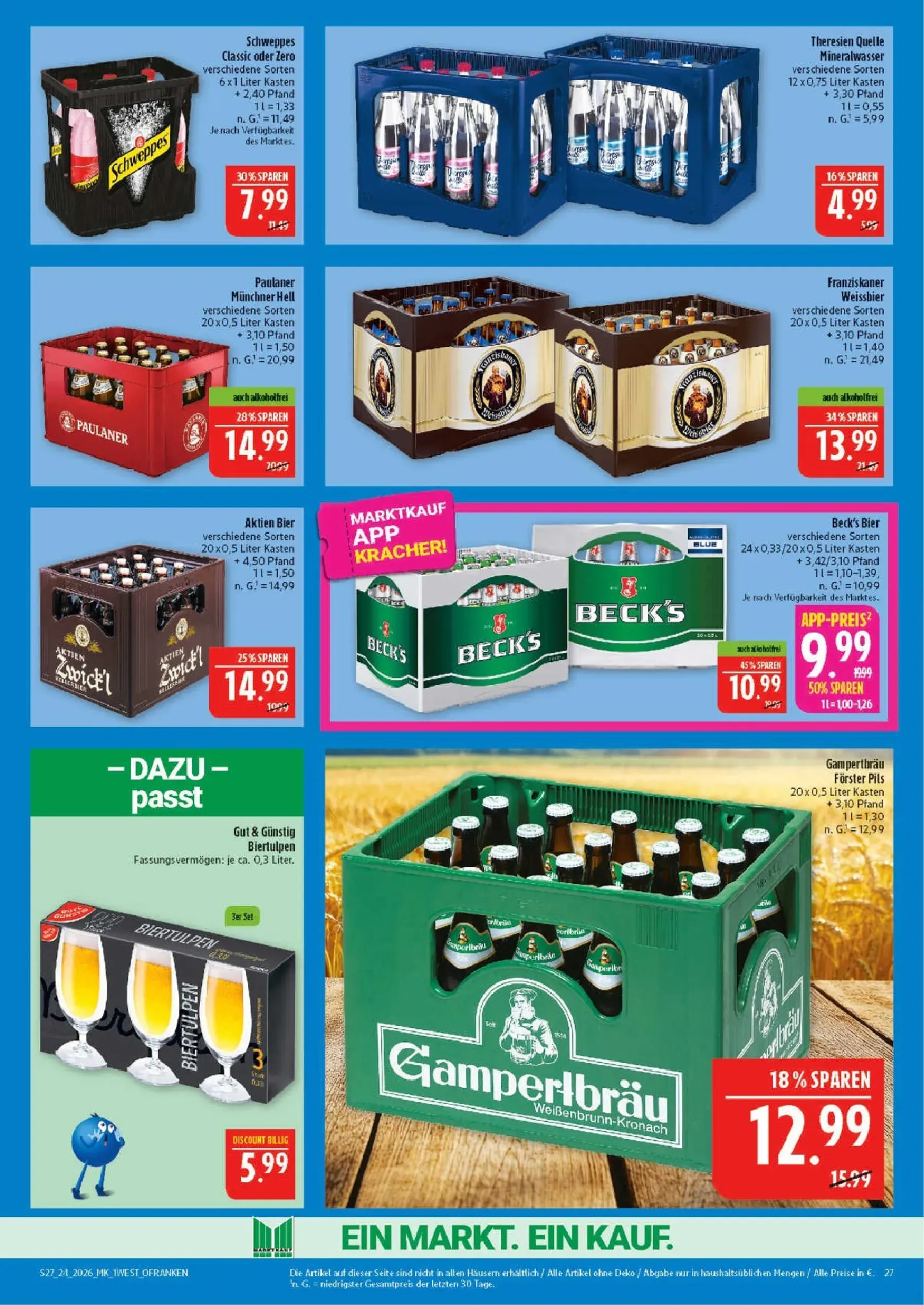 Marktkauf Prospekt – von Montag 08.06.2026 bis Samstag 13.06.2026 von 8. Juni bis 13. Juni 2026 - Prospekt seite 27