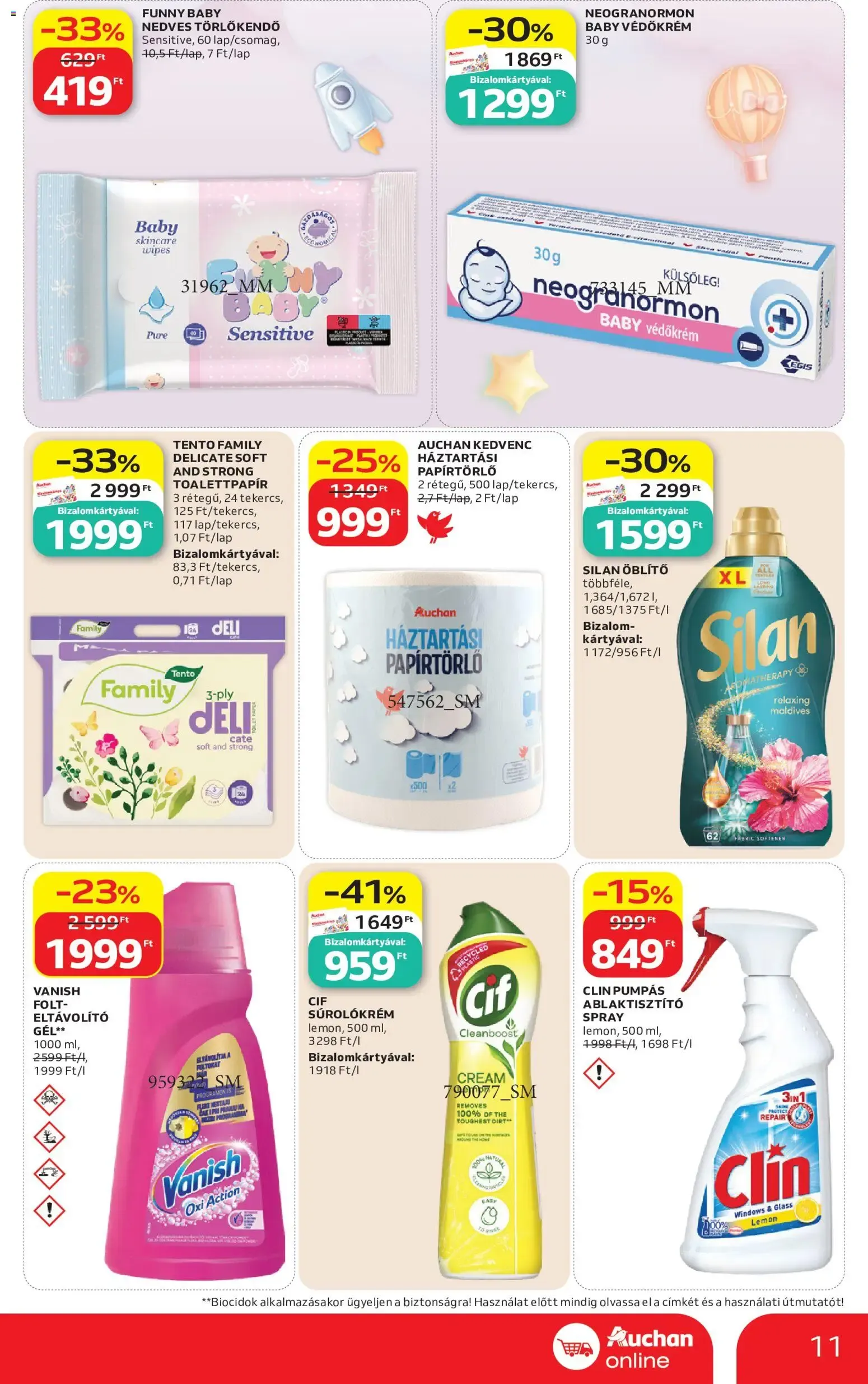 Katalógus Auchan Szupermarket akciós újság - 2026.07.02. -tól/töl > akció, lapozható szórólap 🛍️ július 2.-tól július 8.-ig 2026. - Oldal 11