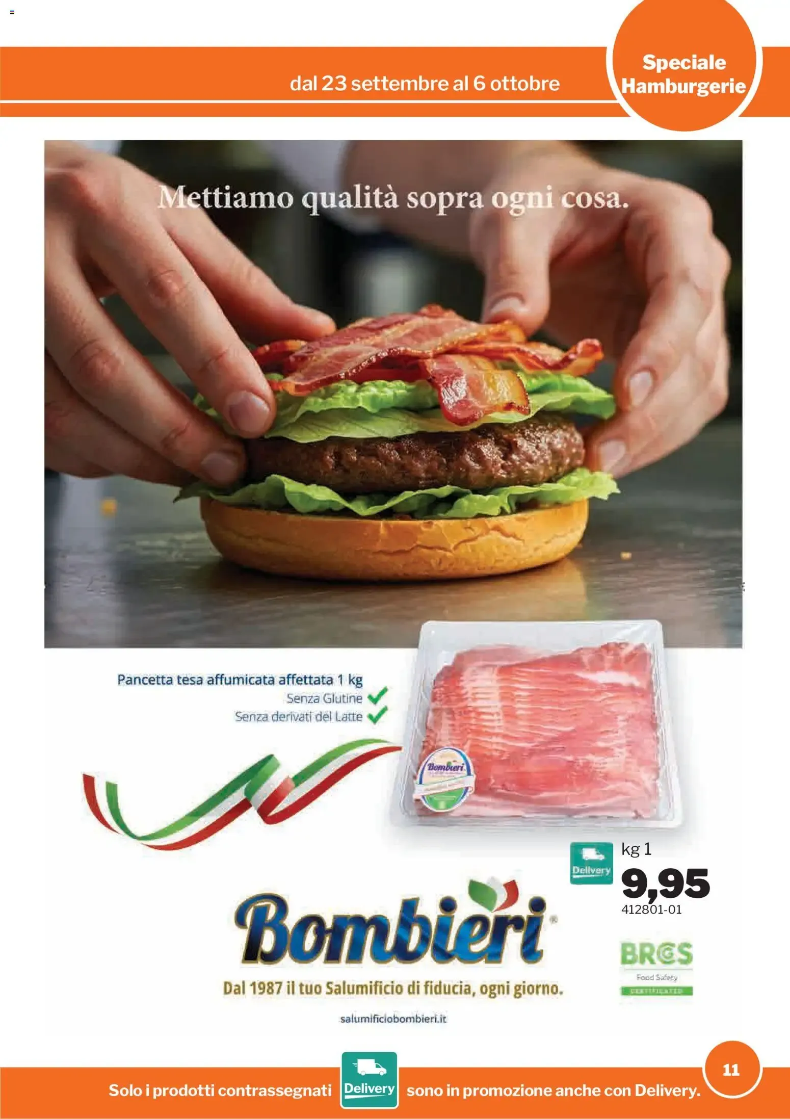 Nuovo Sogegross volantino Hamburgerie dal 23/09/2026 > offerte anteprima 🛍️ da 23 settembre a 6 ottobre di 2026 - Pagina del volantino 11
