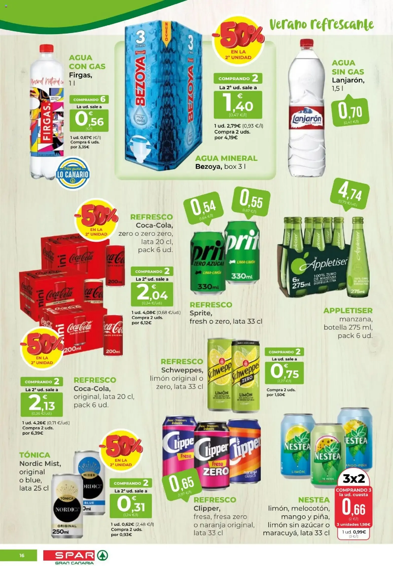 Catálogo de Spar folleto 21/08/2026 - 03/09/2026 21 de agosto al 3 de septiembre 2026 - Página 16