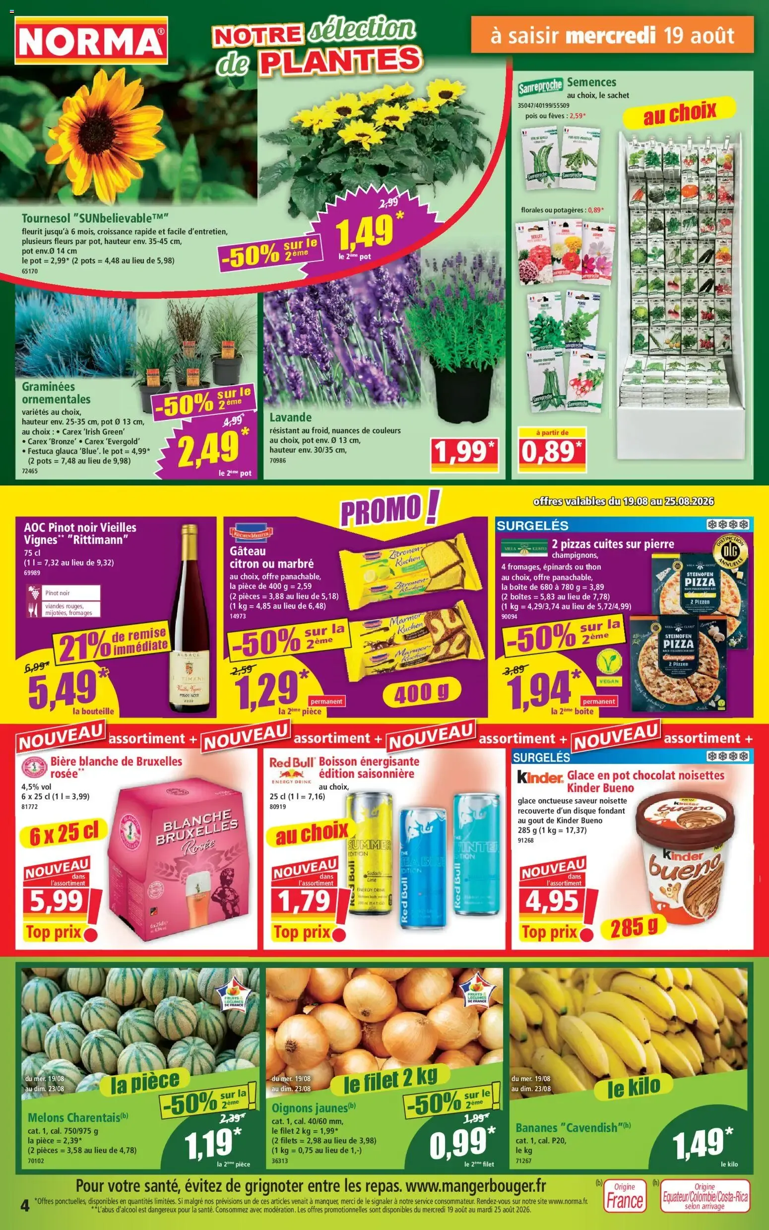 Norma Votre Discounter Régional du 19 août au 25 août 2026 - Catalogue page 4