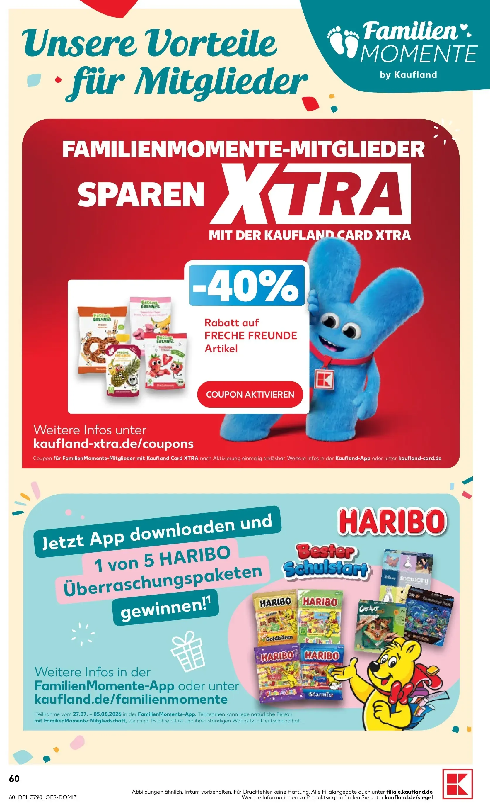 Prospekt Kaufland ab 30.07.2026 » Angebote Online zum Blättern von 30. Juli bis 5. August 2026 - Prospekt seite 60