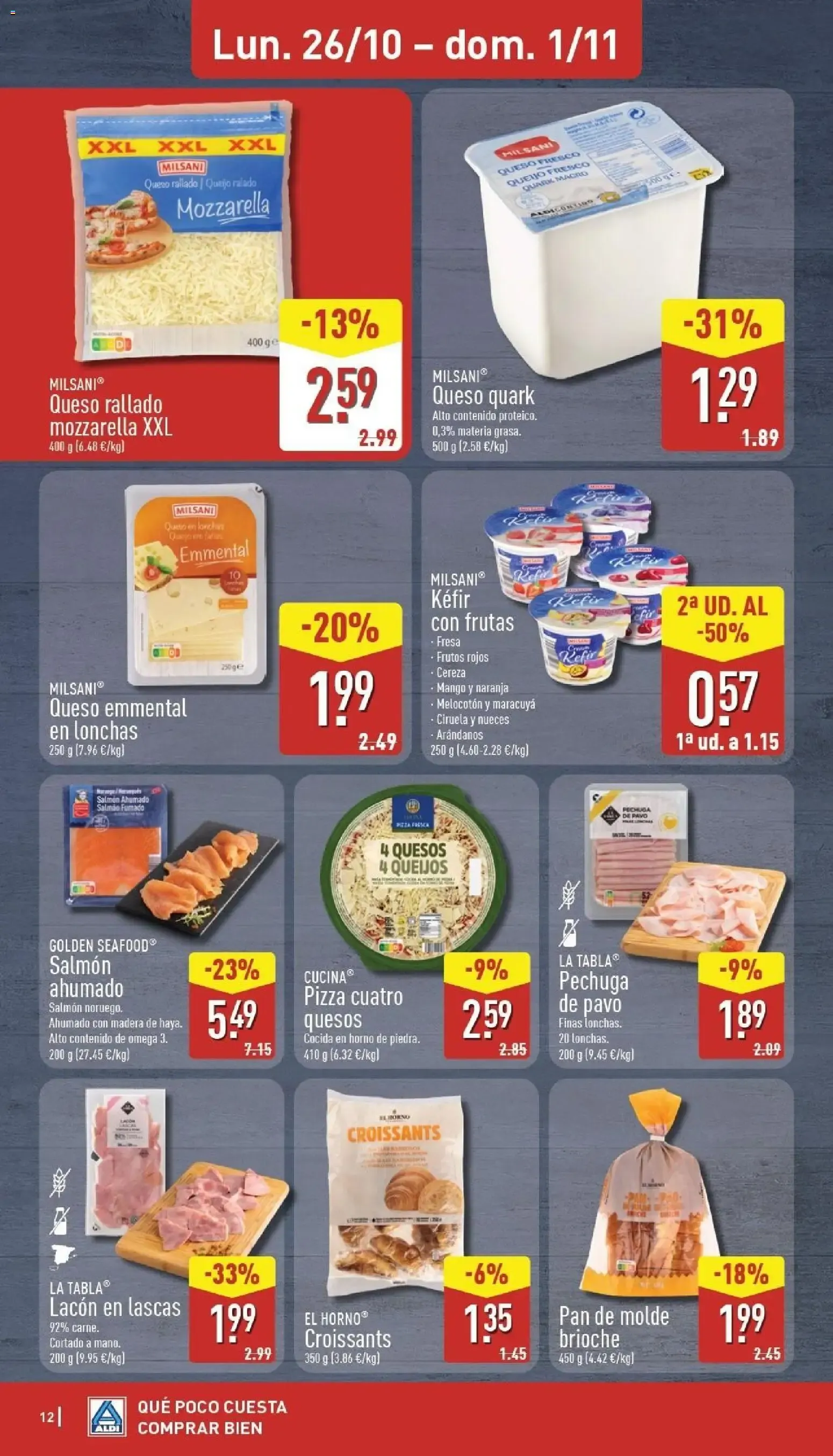 Catálogo de Aldi: El súper que más baja los precios de los frescos 26 de octubre al 1 de noviembre 2026 - Página 12