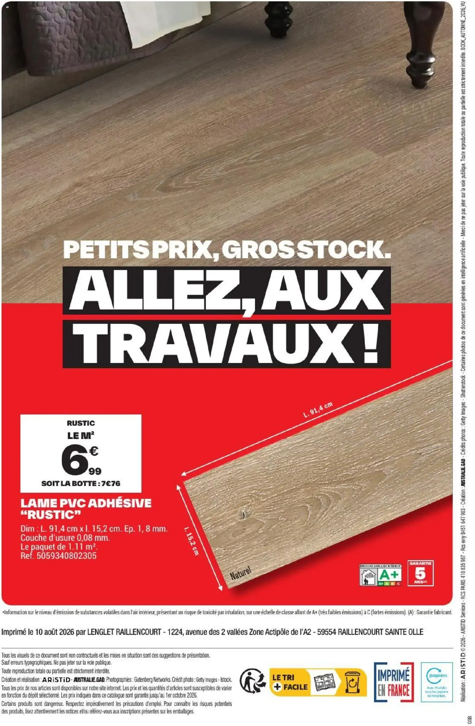 L'OFFICIEL DU BRICOLAGE - Automne du 17 septembre au 1 octobre 2026 - Catalogue page 108