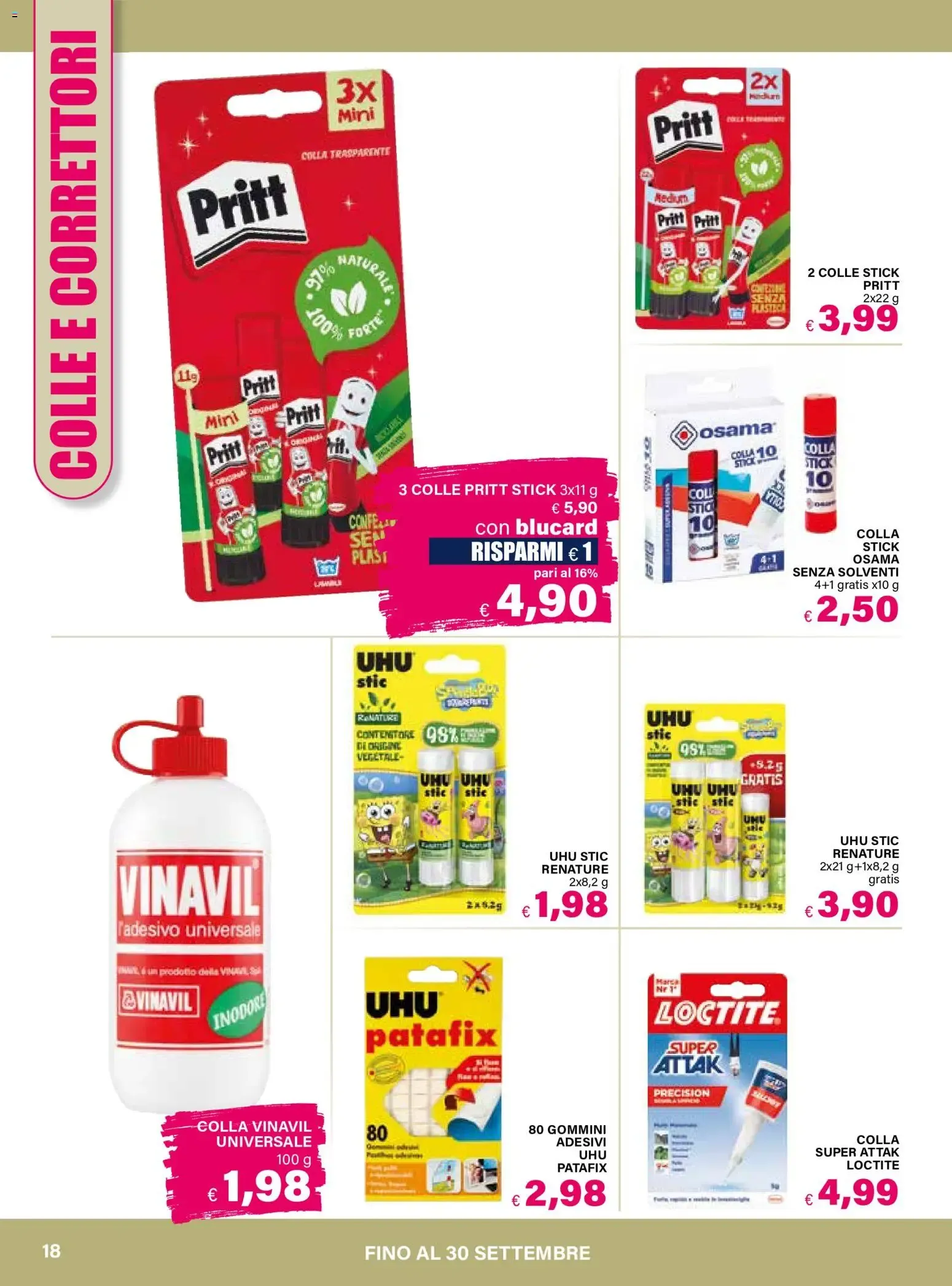 Il Gigante Ipermercati - Catalogo Scuola: Maestreee... Stiamo Tornando! da 6 agosto a 30 settembre di 2026 - Pagina del volantino 18
