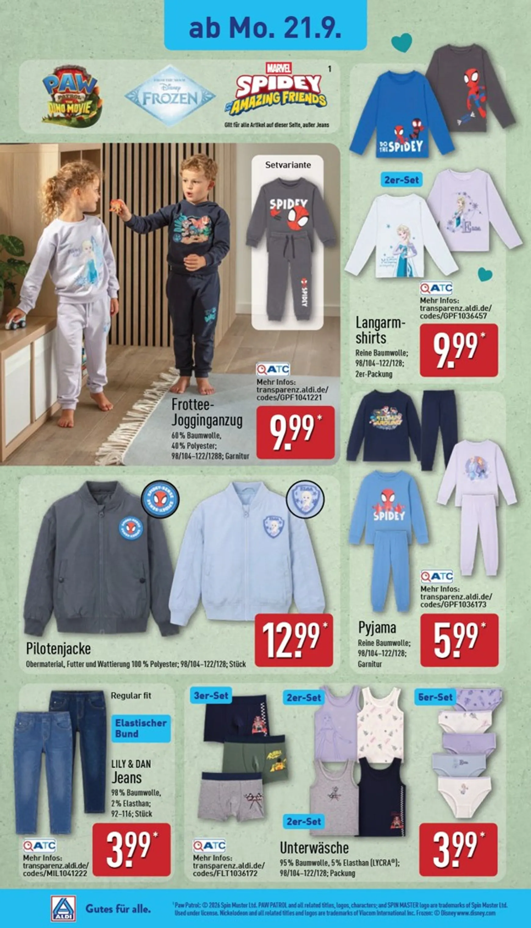ALDI NORD - Ausblick Prospekt nächste Woche – von Montag 21.09.2026 bis Samstag 26.09.2026 von 21. September bis 26. September 2026 - Prospekt seite 6