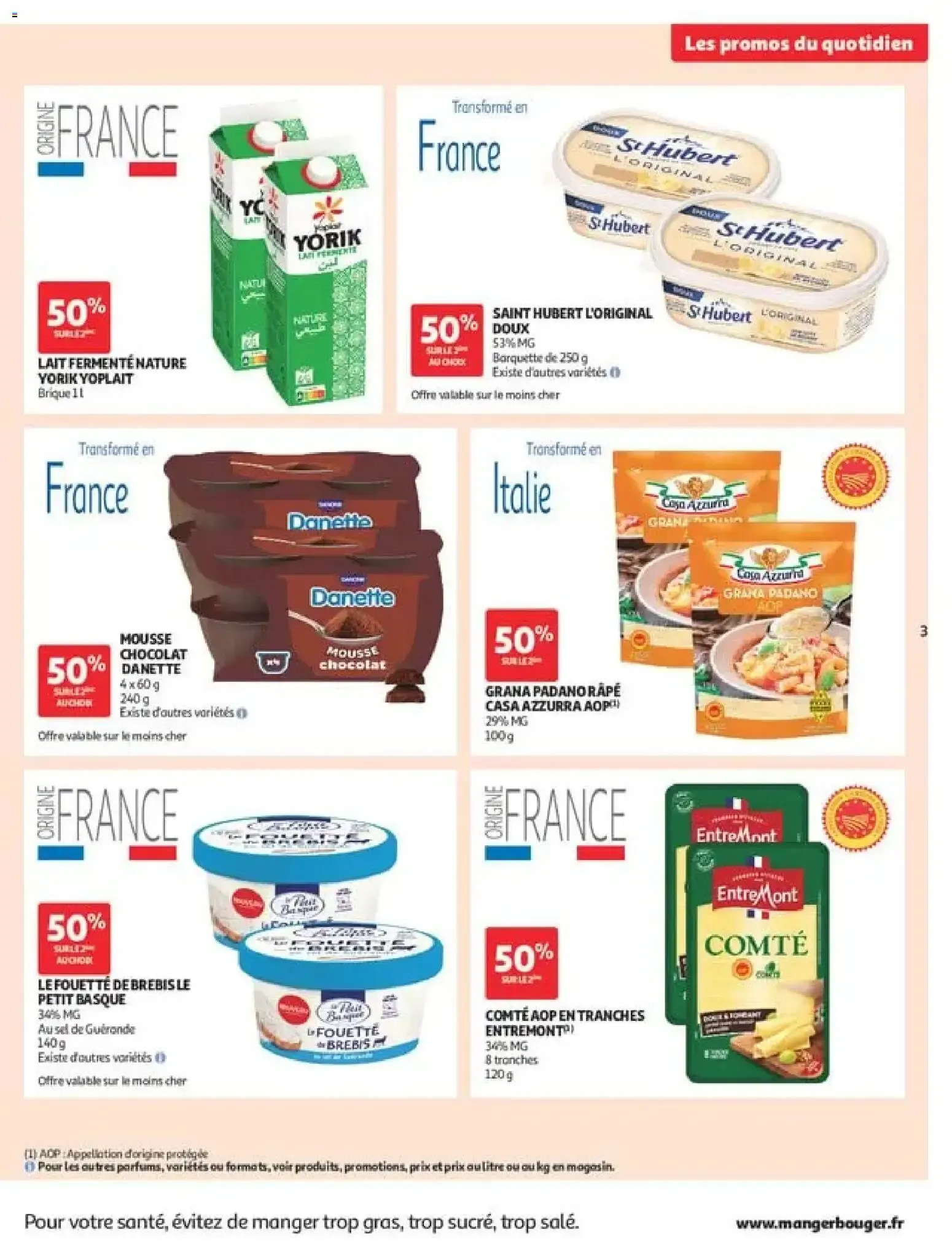Auchan Les promos du moment à partir du 29/09/2026 - promo en ligne du 29 septembre au 11 octobre 2026 - Catalogue page 3