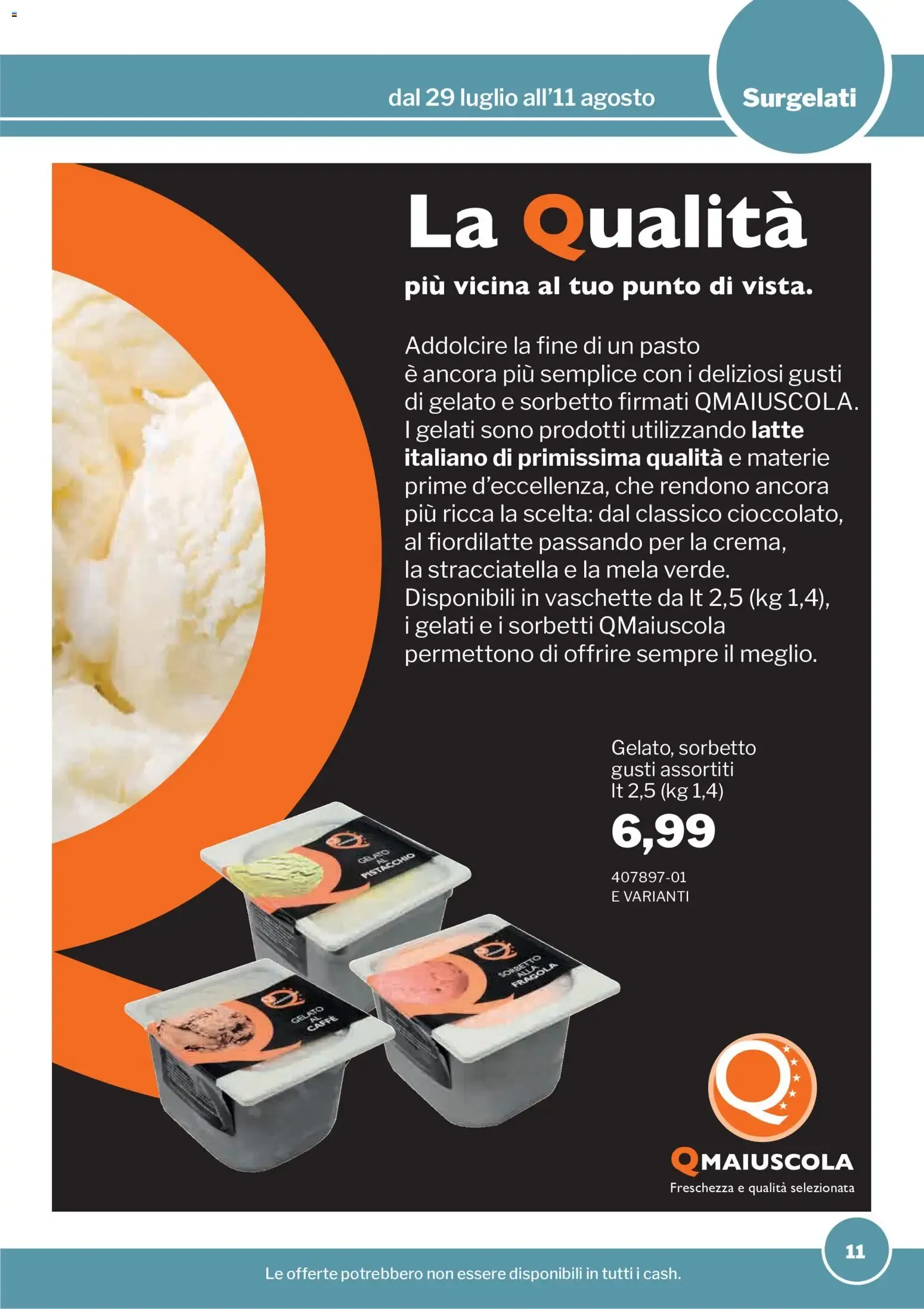GrosMarket Promozioni da 29 luglio a 11 agosto di 2026 - Pagina del volantino 11