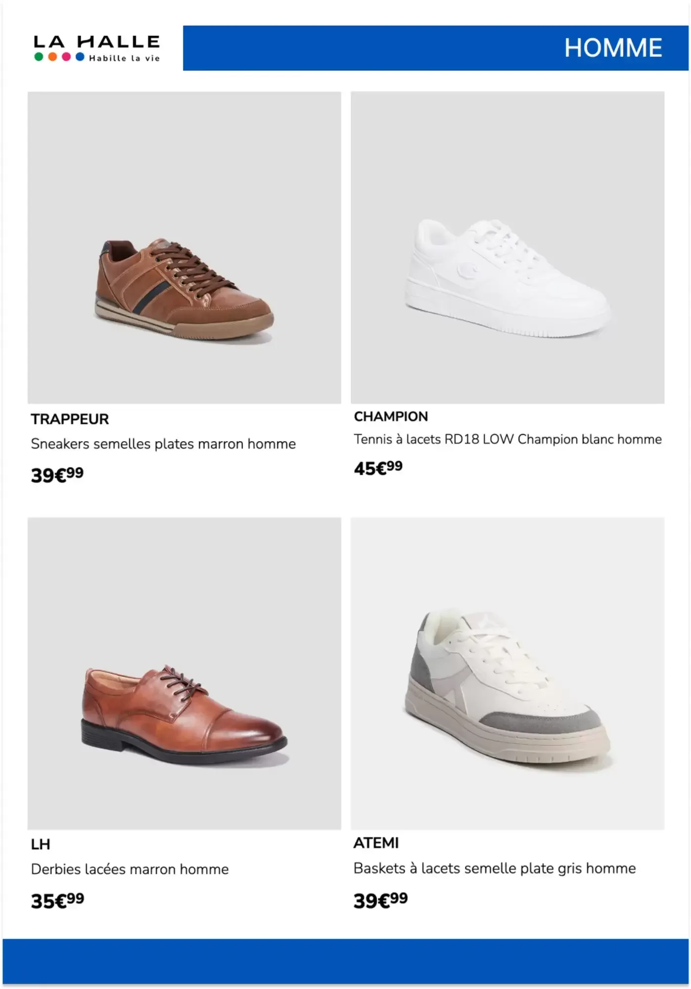 La Halle - Chaussures pour toute la famille du 21 octobre au 27 octobre 2026 - Catalogue page 7
