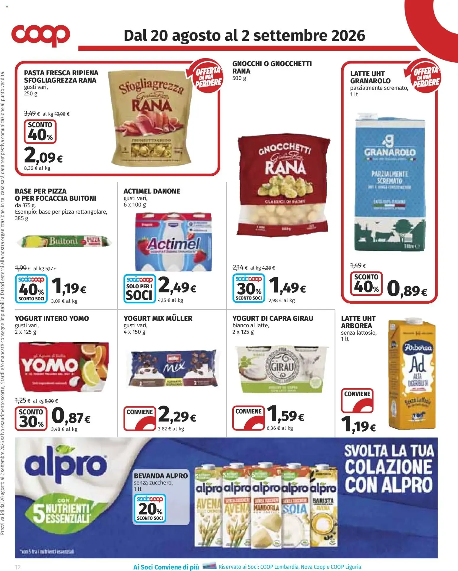 EXTRA OFFERTE - Coop Superstore da 20 agosto a 2 settembre di 2026 - Pagina del volantino 12