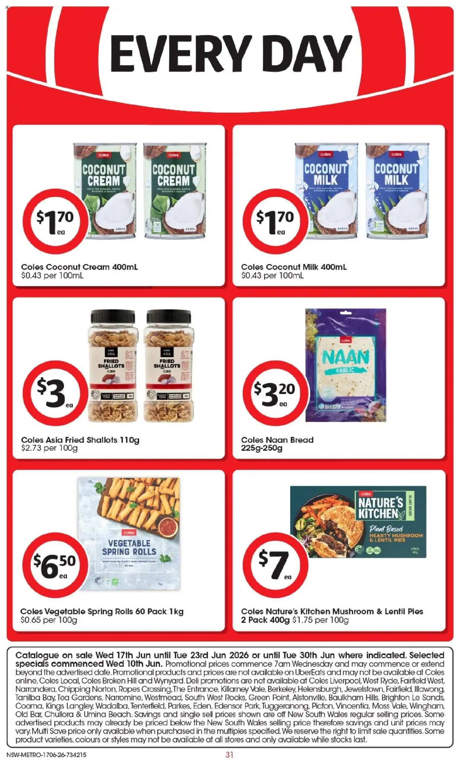 Coles catalogue valid from 17/06/2026 > Online Australia - Catalogue valid from 17 June to 23 June 2026 - page 31