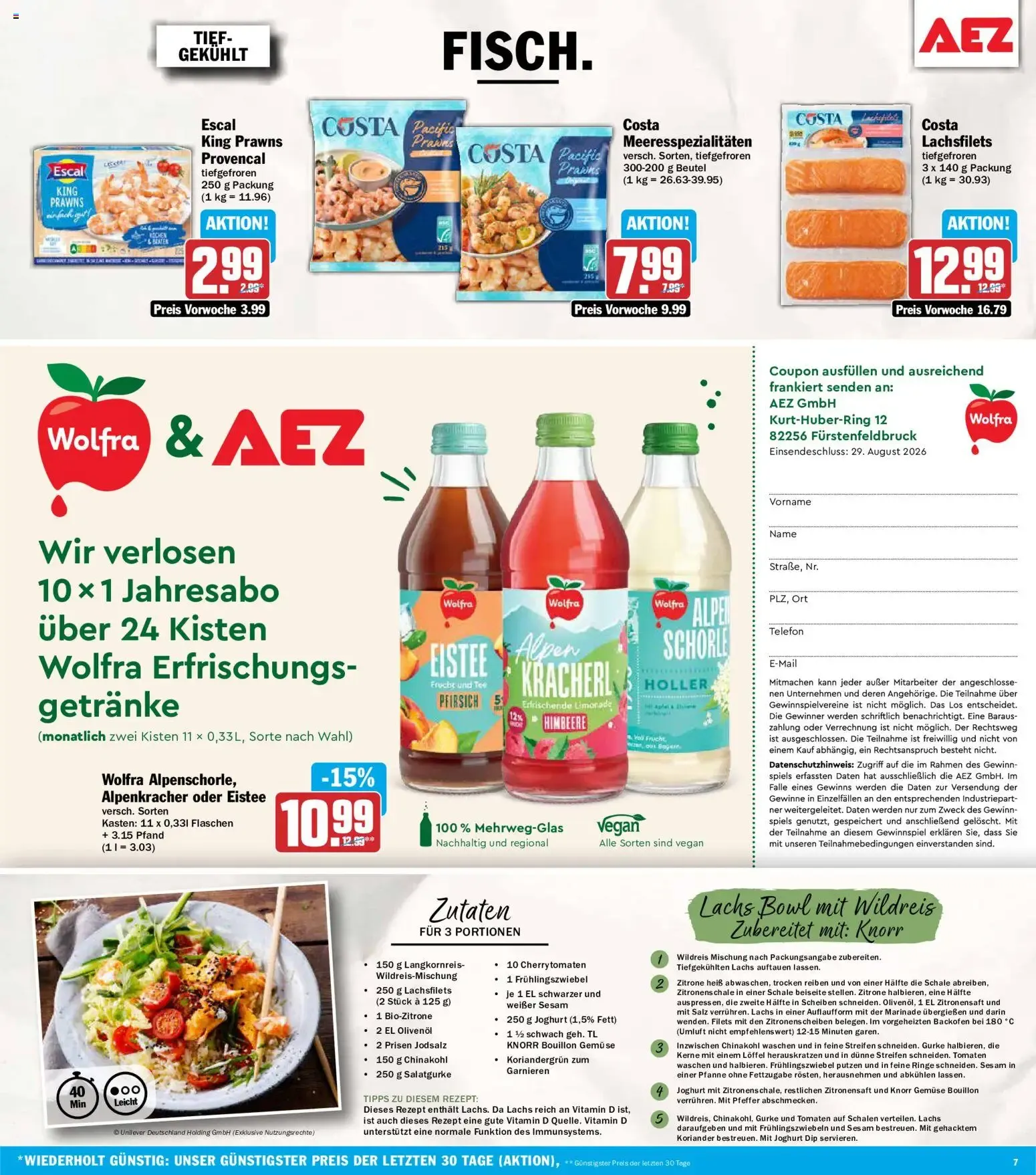 AEZ Prospekt (ab 17.08.2026) zum Blättern von 17. August bis 22. August 2026 - Prospekt seite 7