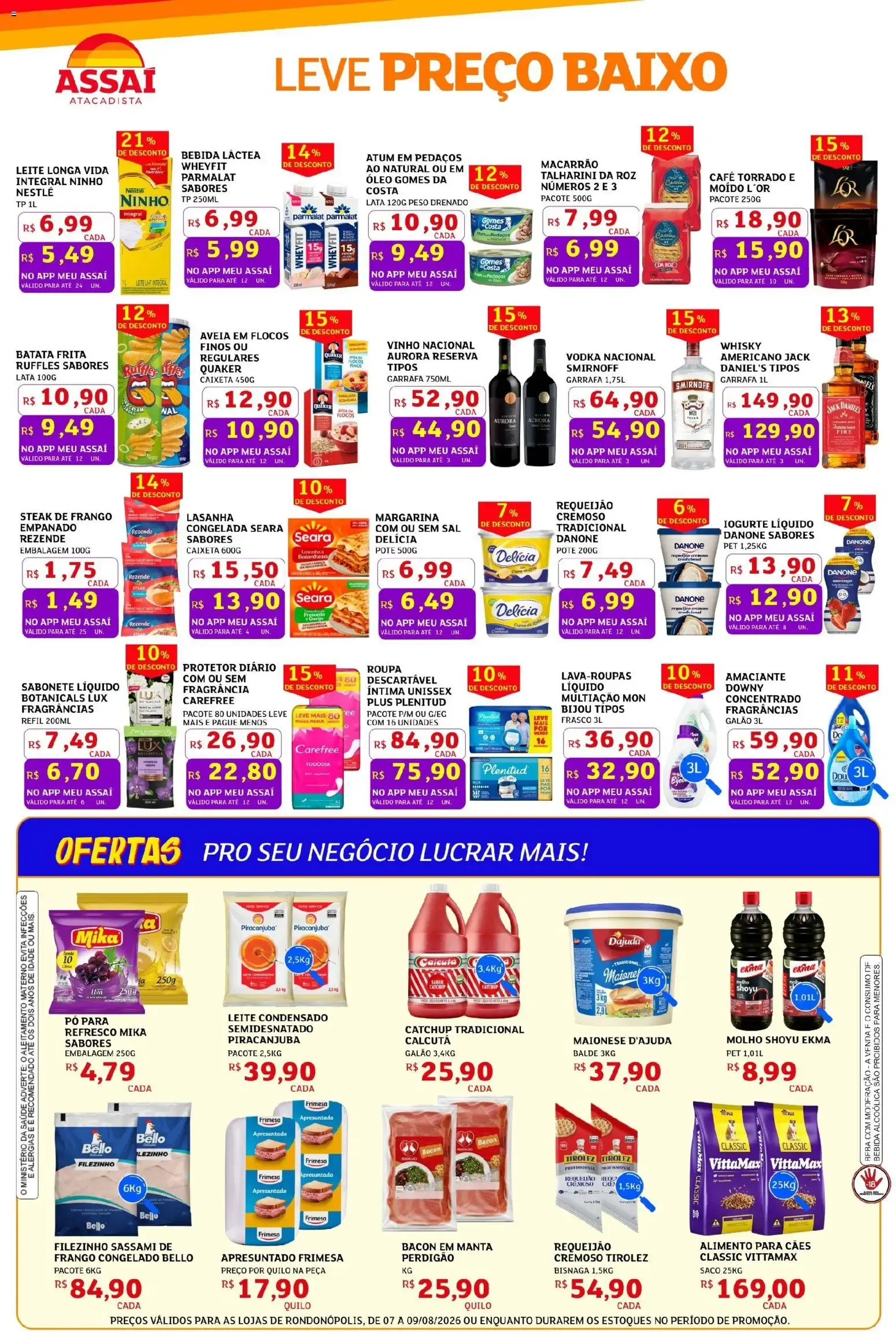 Encarte de Assaí Atacadista ofertas - MT de 07/08/2026 | Promoções Online 7 de agosto até 9 de agosto 2026 - Pagina 2