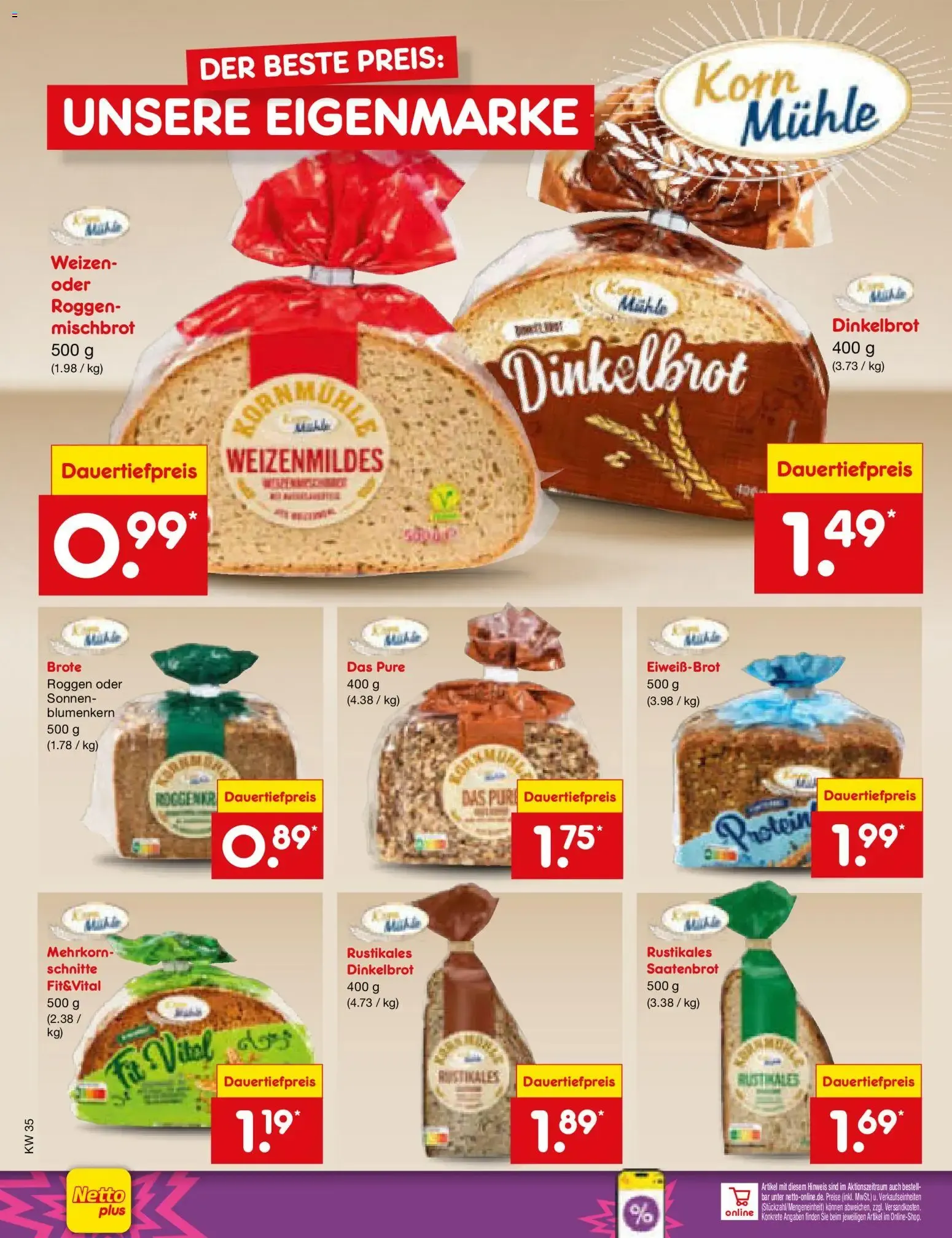 Netto Marken-Discount Prospekt (ab 24.08.2026) » Angebote von 24. August bis 29. August 2026 - Prospekt seite 16